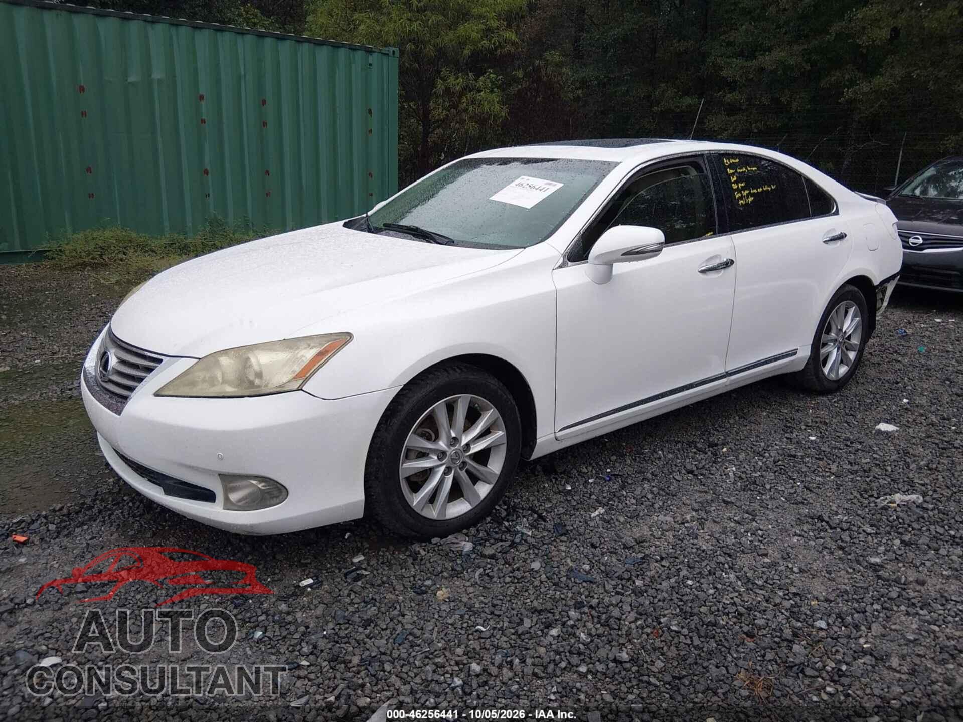 LEXUS ES 350 2011 - JTHBK1EG8B2459815