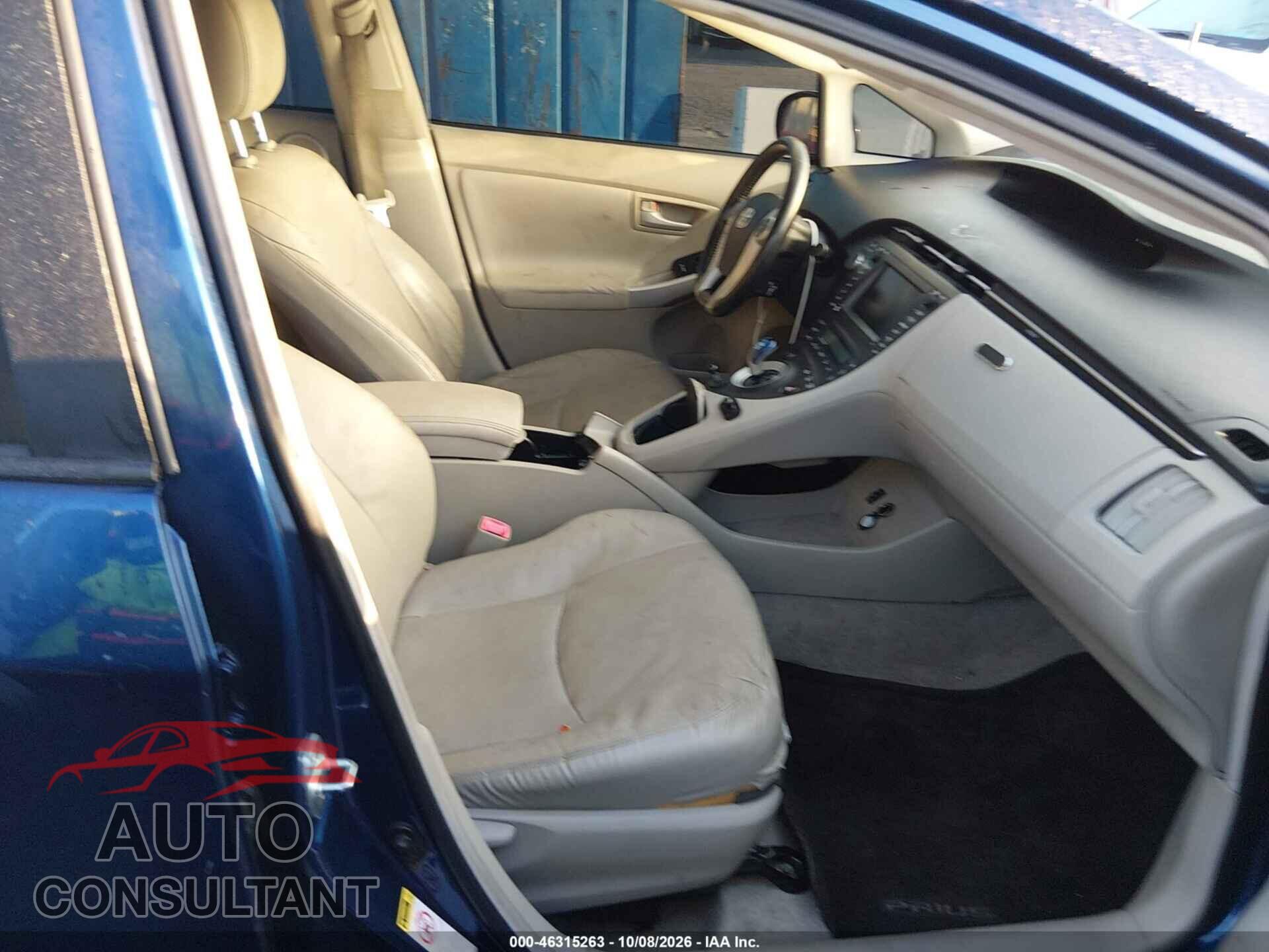 TOYOTA PRIUS 2010 - JTDKN3DU5A0016852