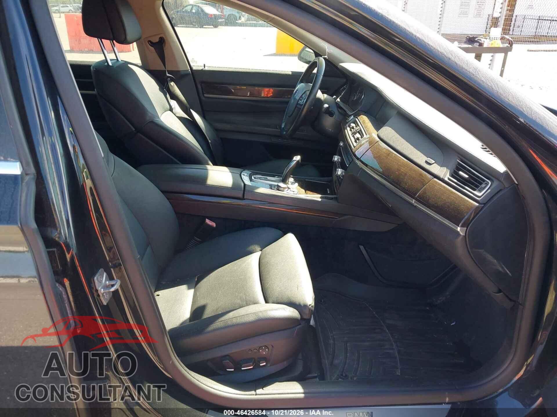 BMW 740I 2011 - WBAKA4C52BC392157