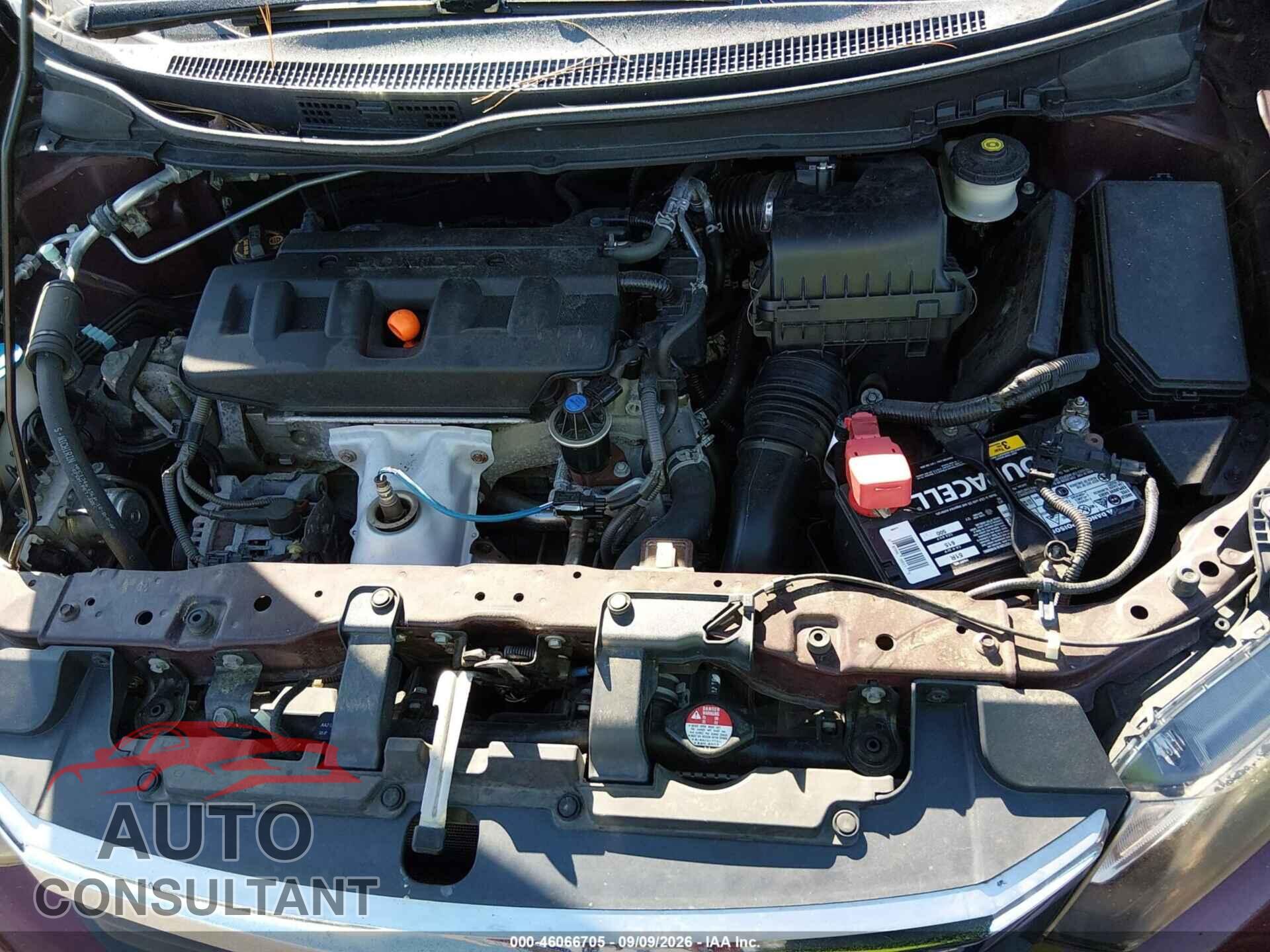 HONDA CIVIC 2012 - 2HGFB2F88CH569922