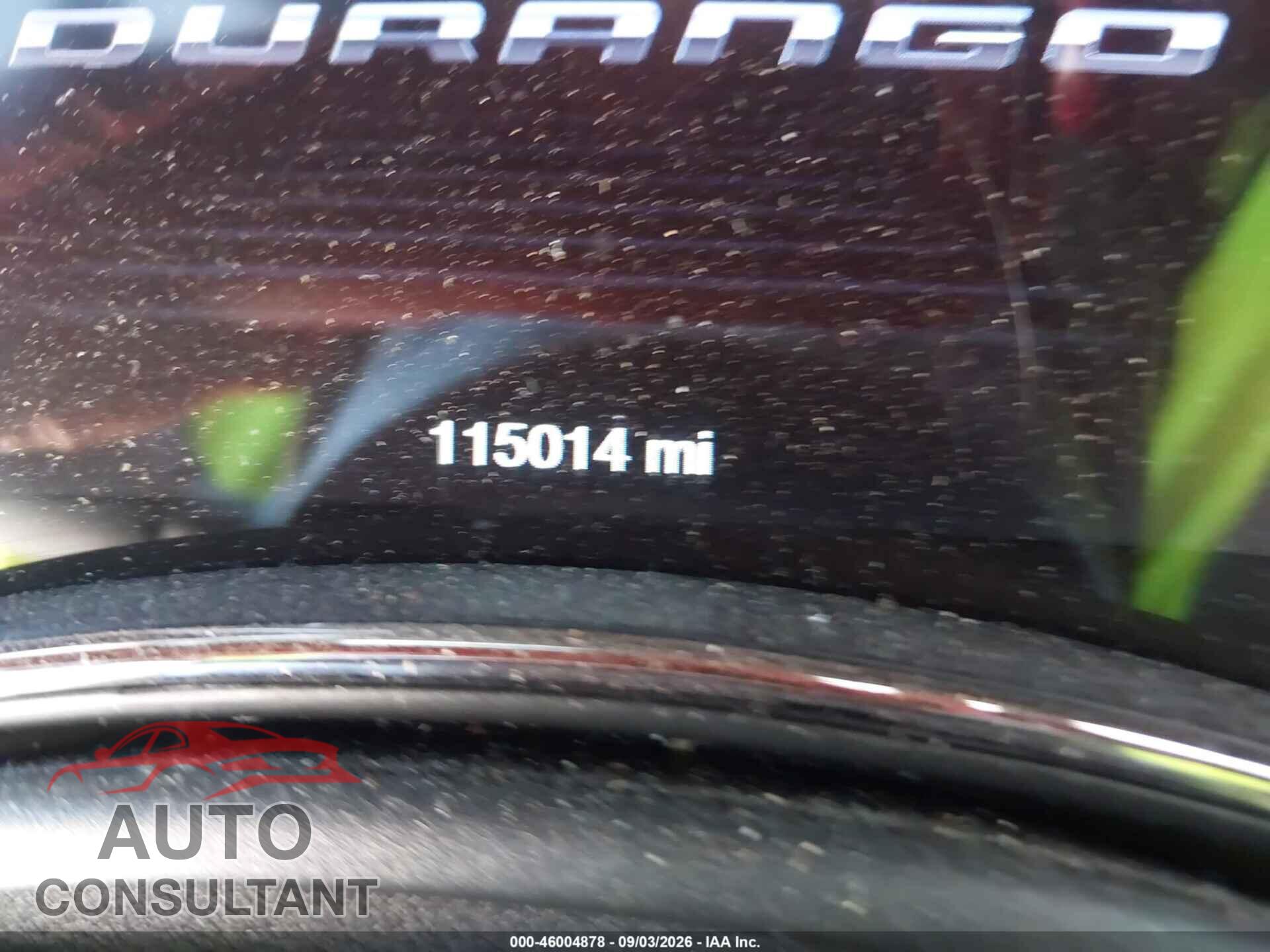 DODGE DURANGO 2020 - 1C4SDJCTXLC116401