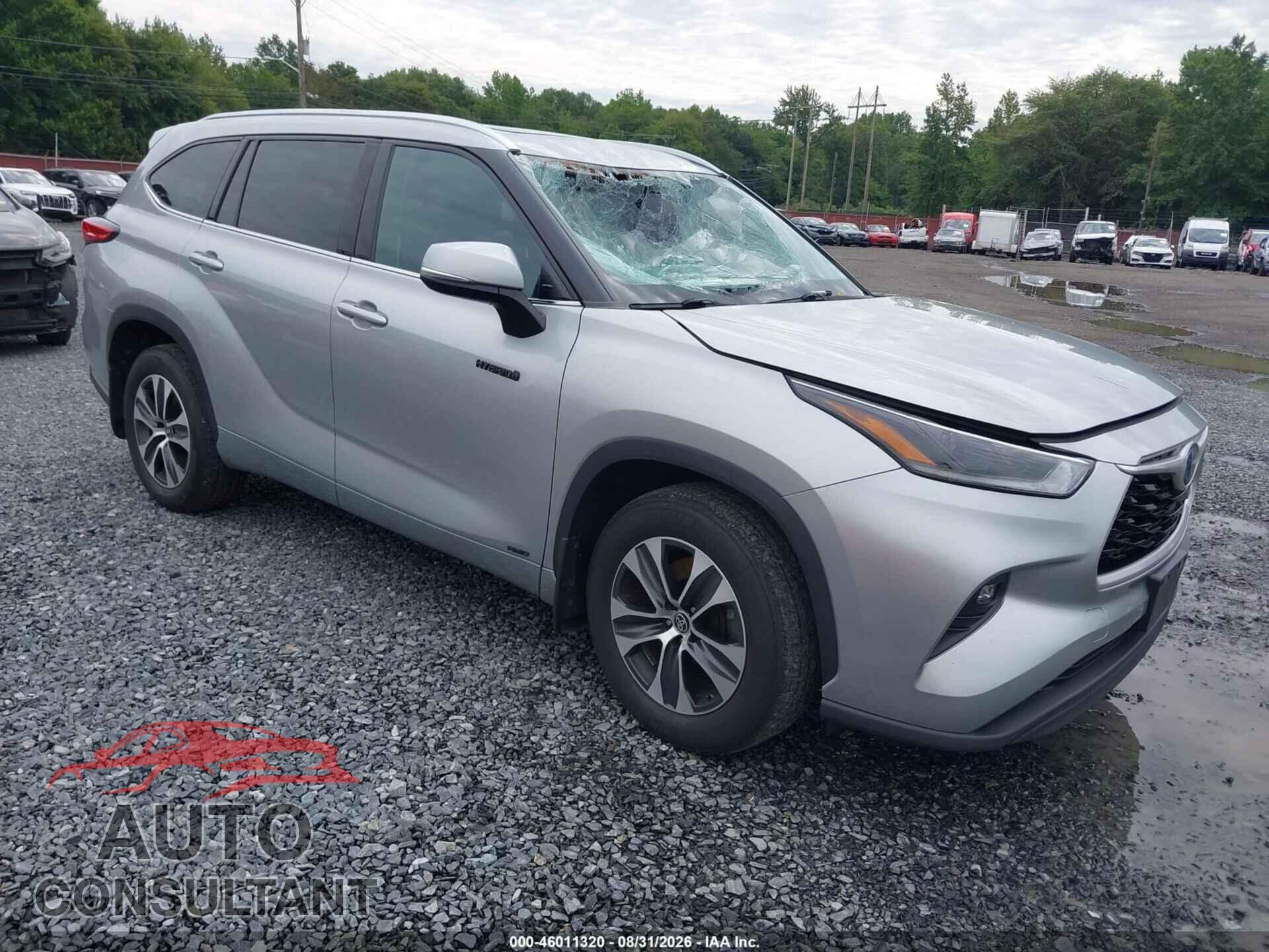 TOYOTA HIGHLANDER 2021 - 5TDGBRCH0MS535962