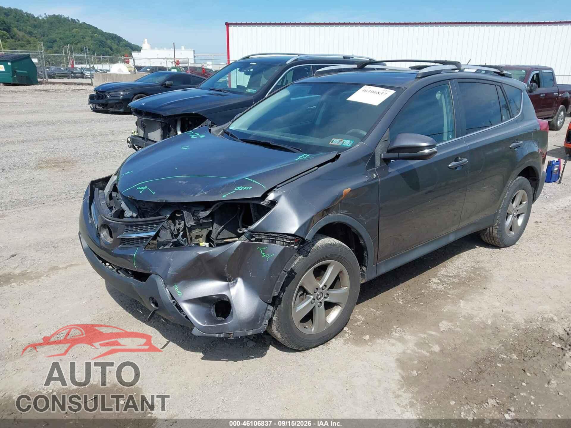 TOYOTA RAV4 2015 - 2T3RFREV3FW258189
