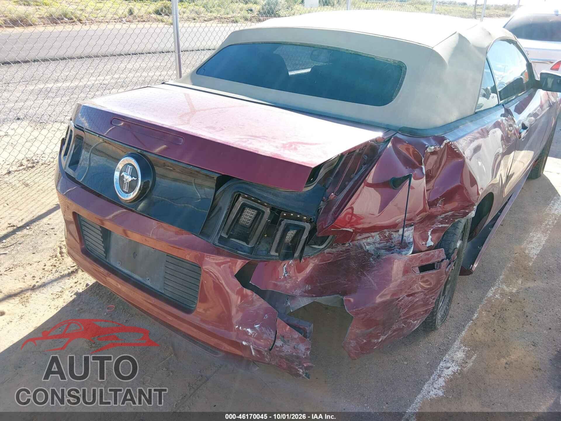FORD MUSTANG 2014 - 1ZVBP8EM5E5314183