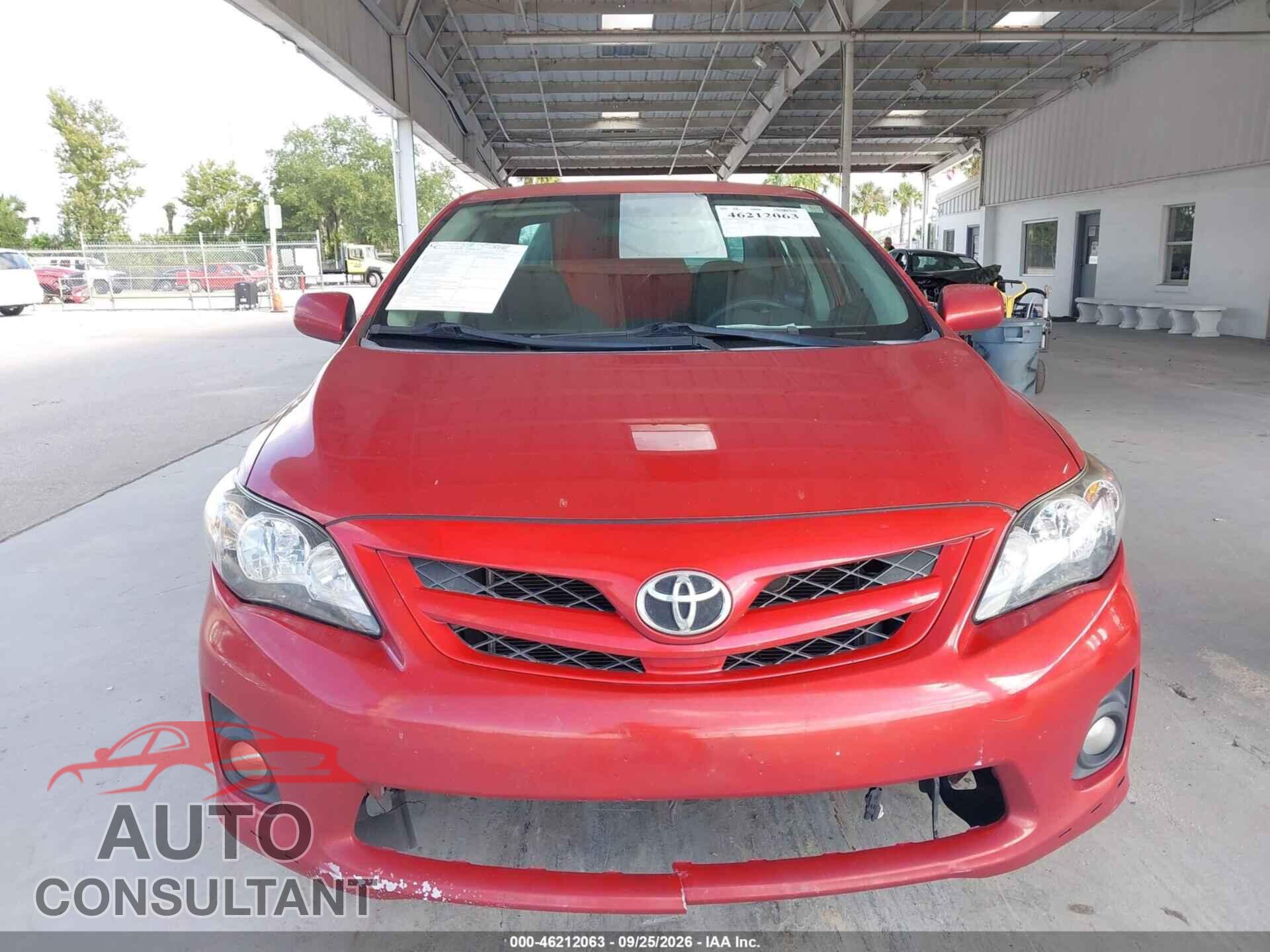 TOYOTA COROLLA 2013 - 5YFBU4EE3DP080625