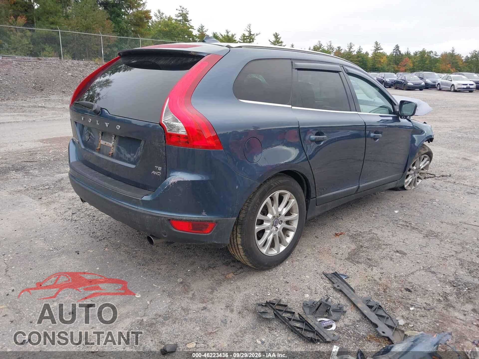 VOLVO XC60 2010 - YV4992DZ3A2110822