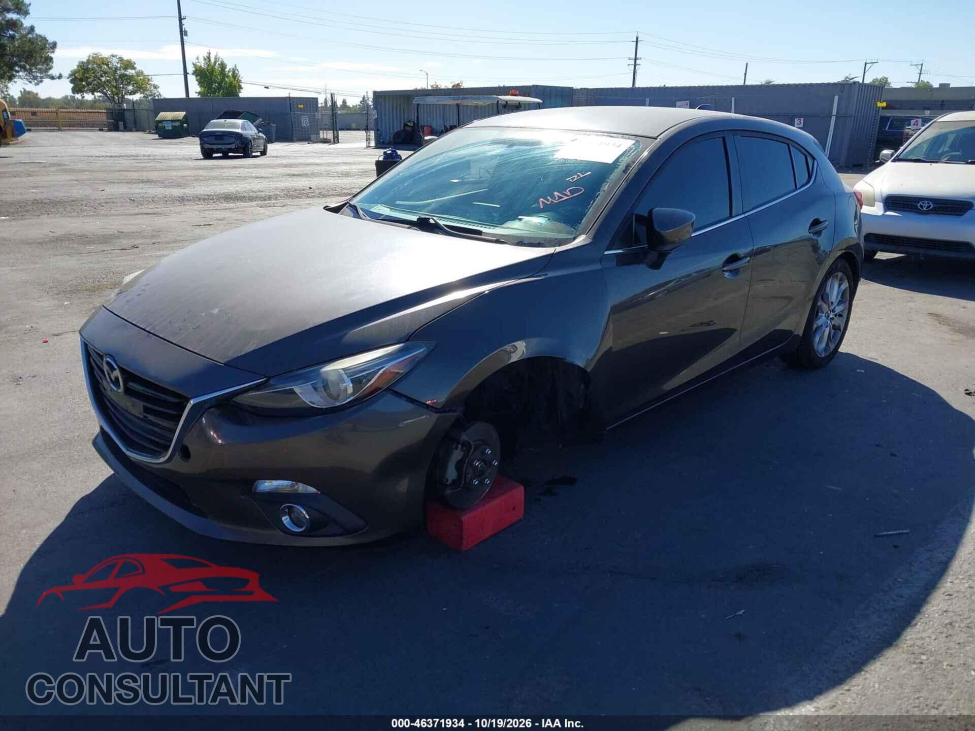 MAZDA MAZDA3 2014 - JM1BM1L34E1107790