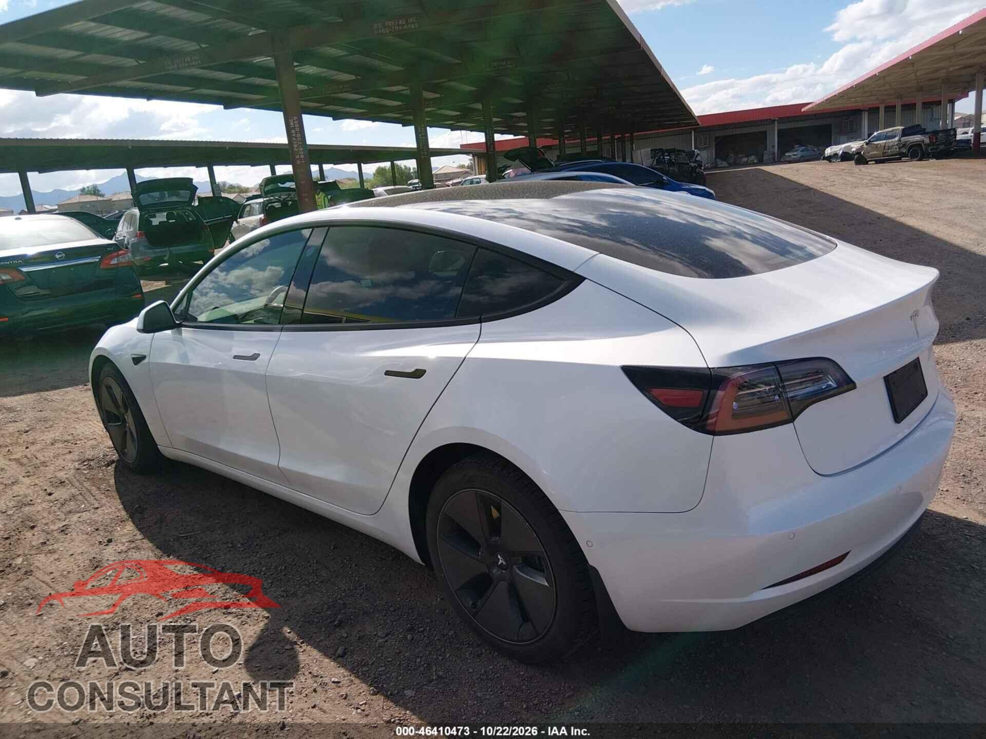 TESLA MODEL 3 2021 - 5YJ3E1EA9MF929925