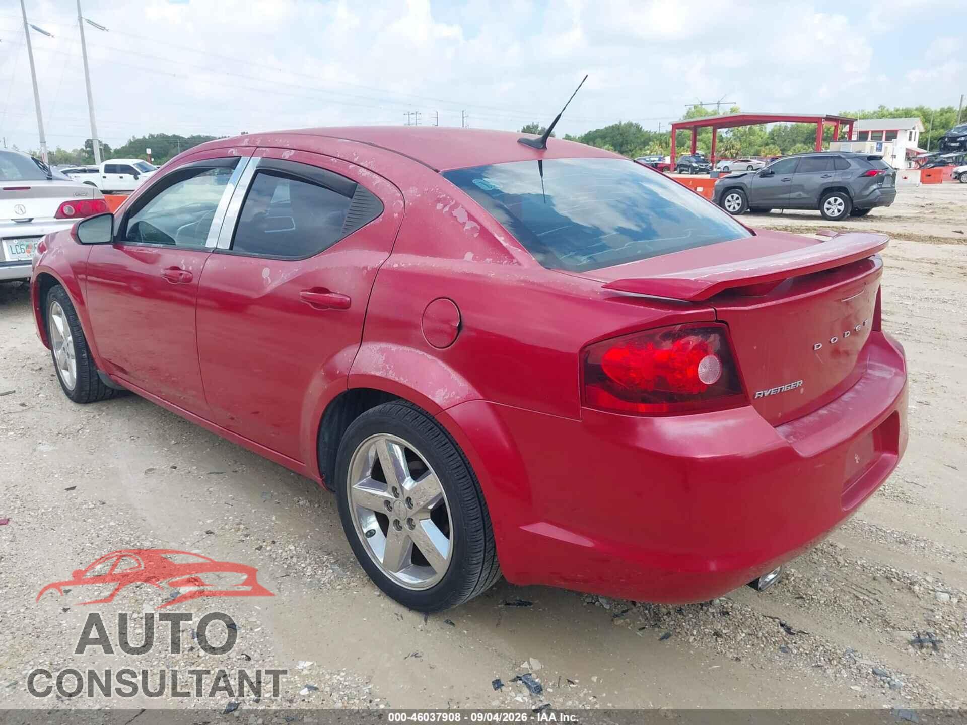 DODGE AVENGER 2011 - 1B3BD2FB1BN508566