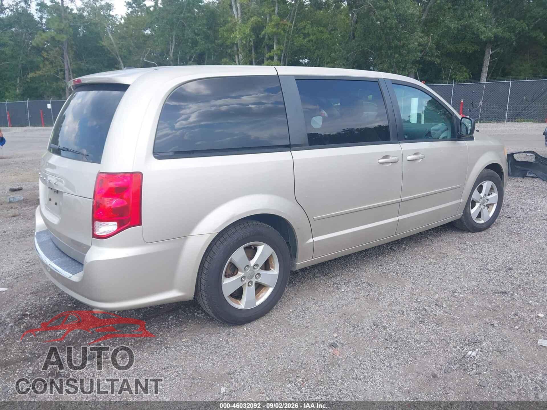 DODGE GRAND CARAVAN 2013 - 2C4RDGBG2DR740742