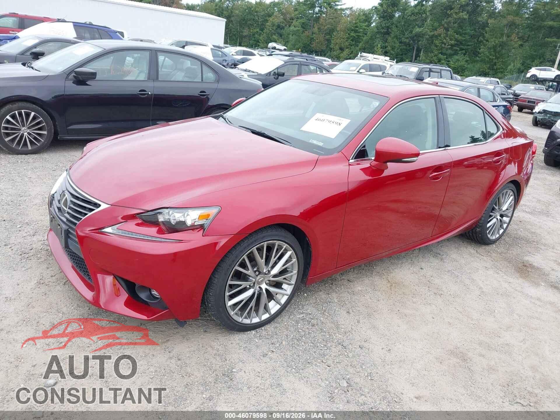 LEXUS IS 250 2015 - JTHCF1D28F5021735