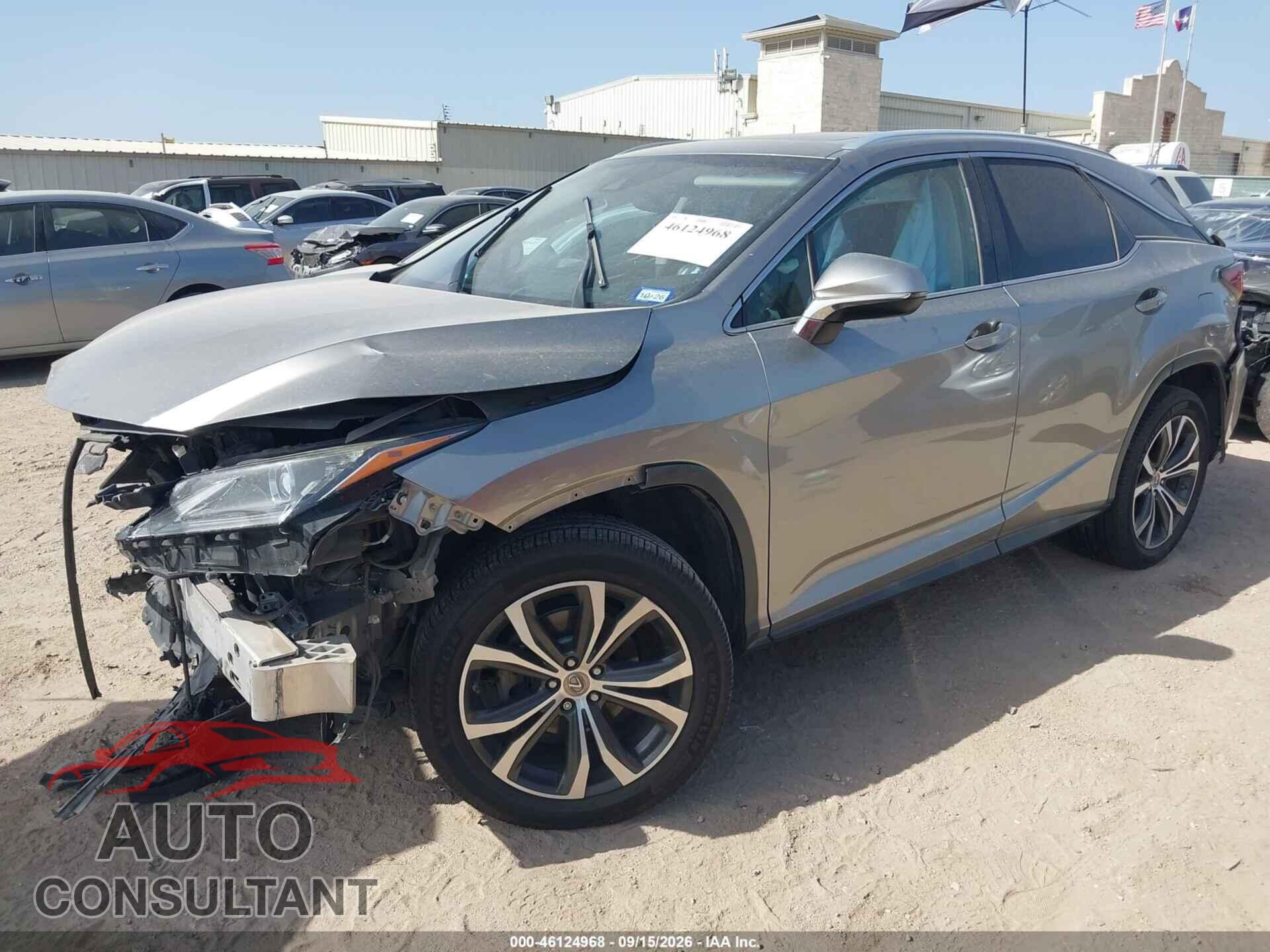 LEXUS RX 350 2017 - 2T2ZZMCA7HC042588