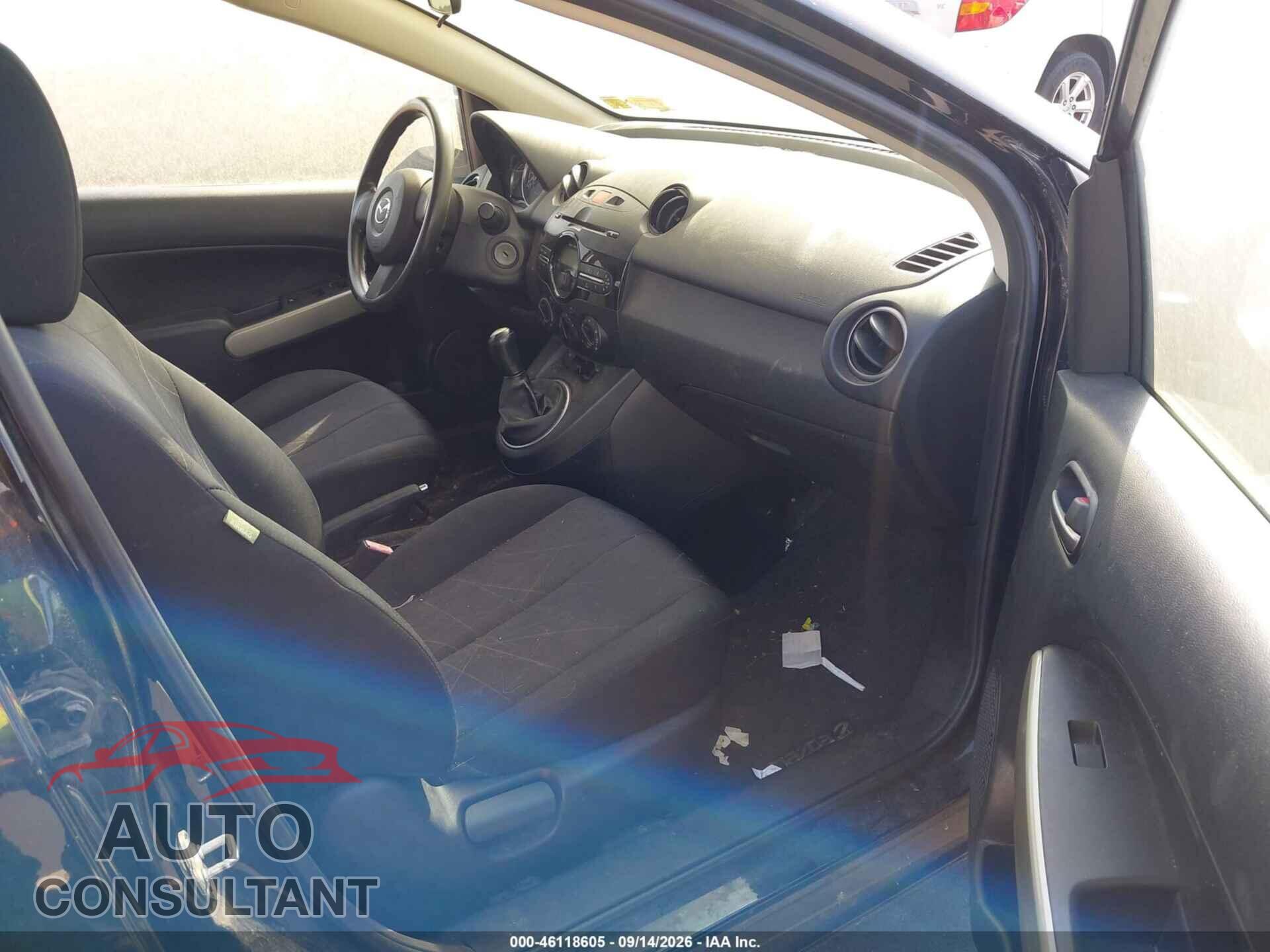 MAZDA MAZDA2 2013 - JM1DE1KZ7D0166820
