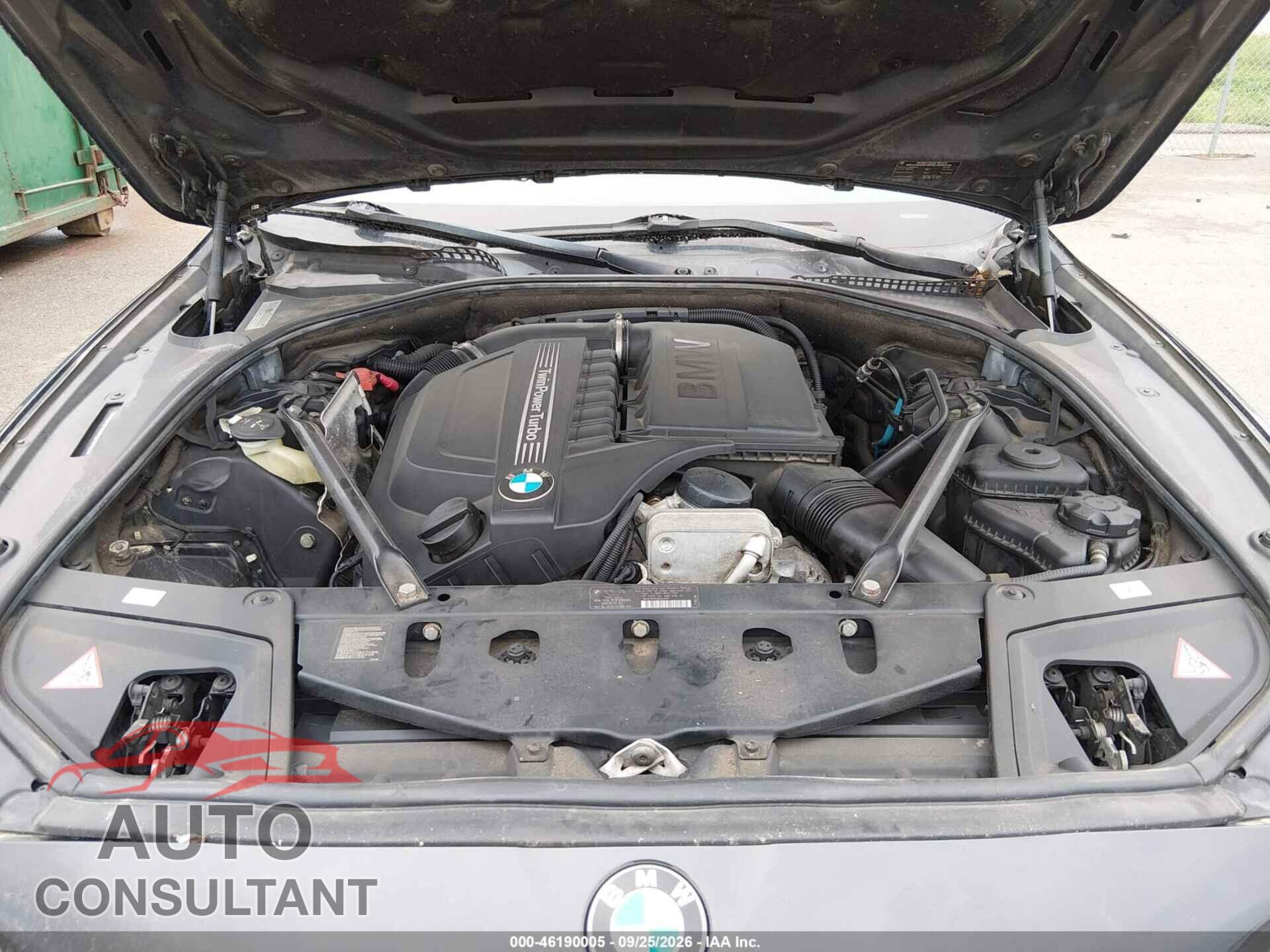 BMW 5 SERIES 2012 - WBAFU7C58CDU65389