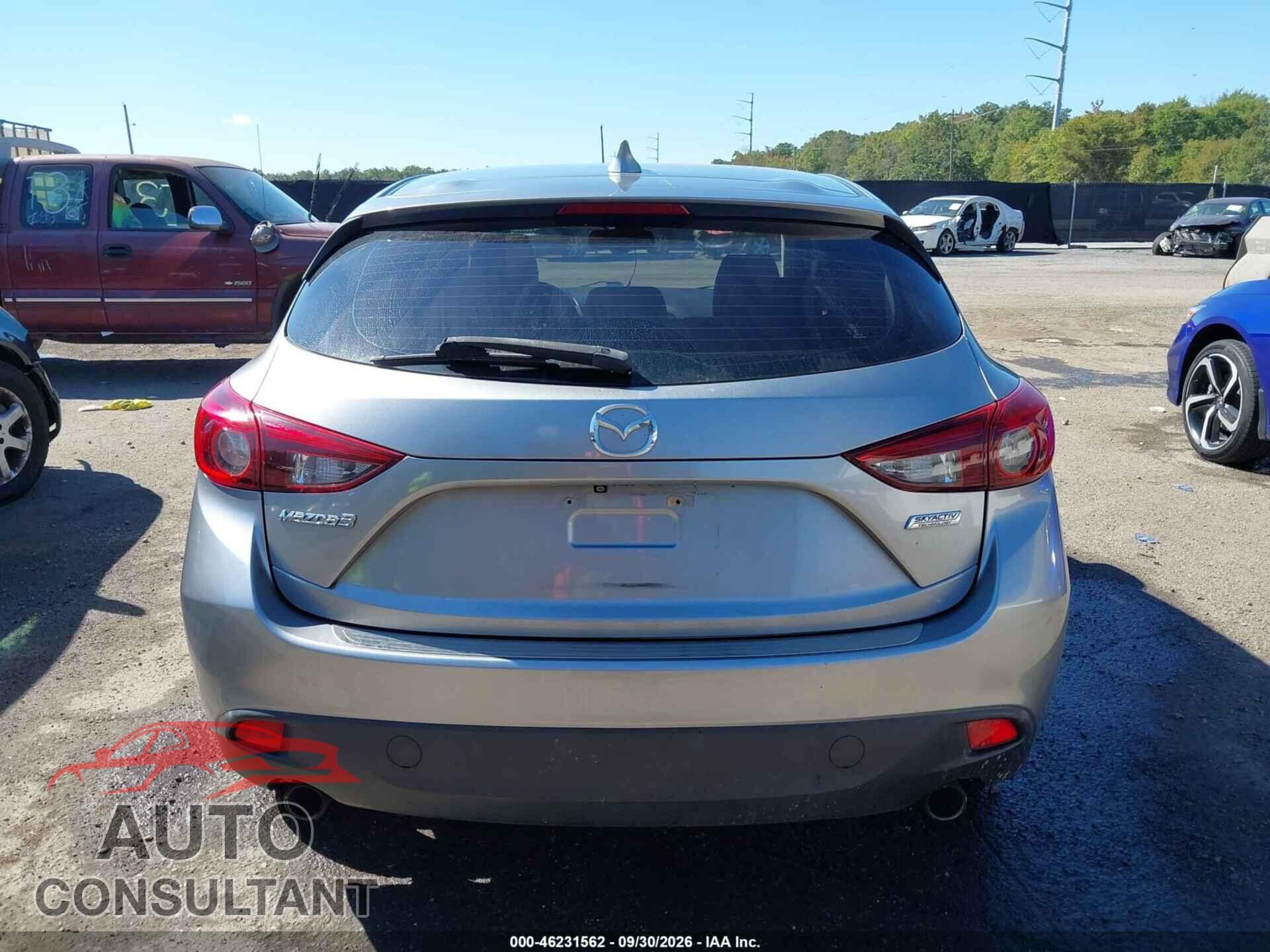 MAZDA MAZDA3 2014 - JM1BM1M32E1206655