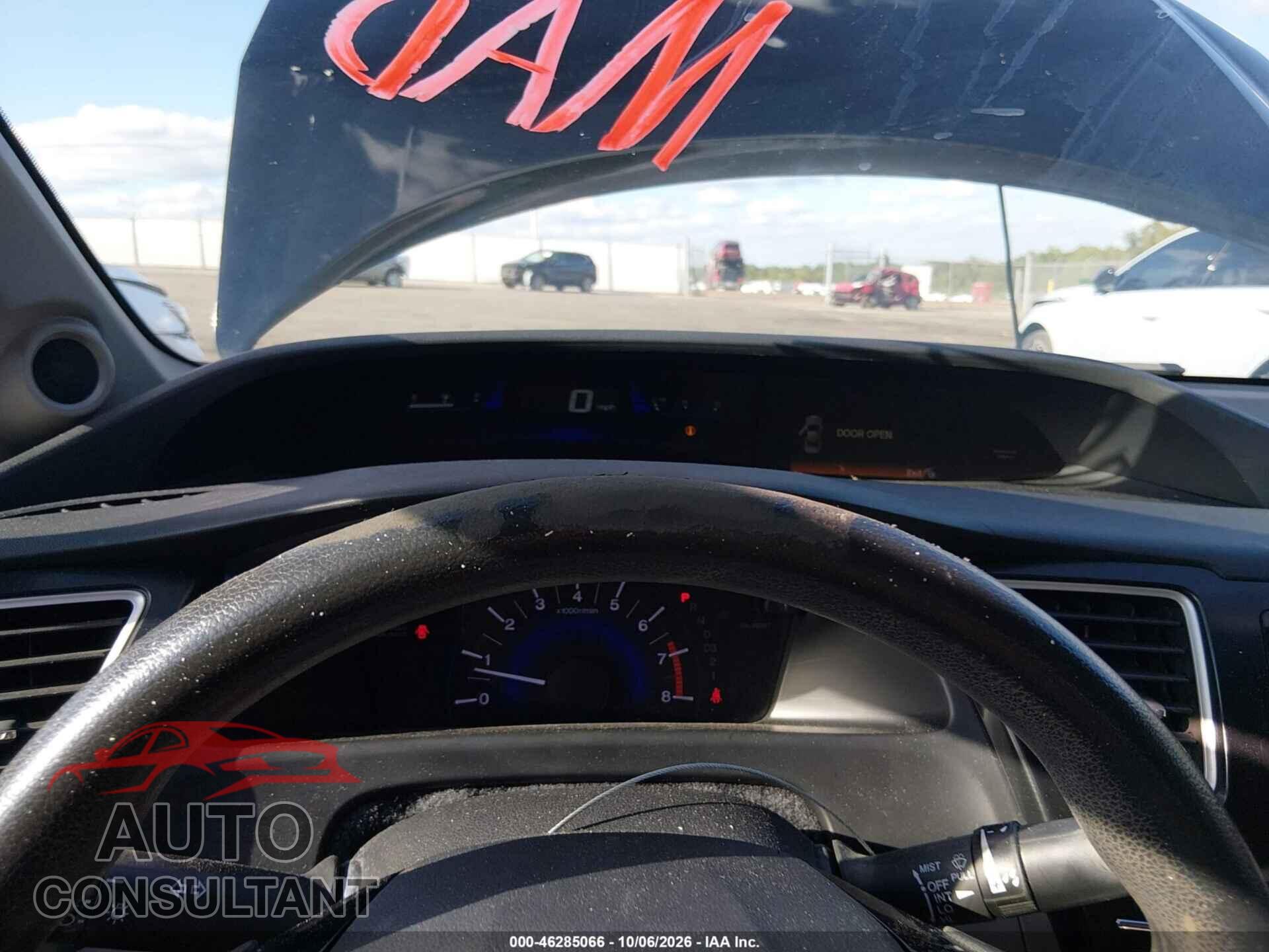 HONDA CIVIC 2013 - 19XFB2F86DE060973