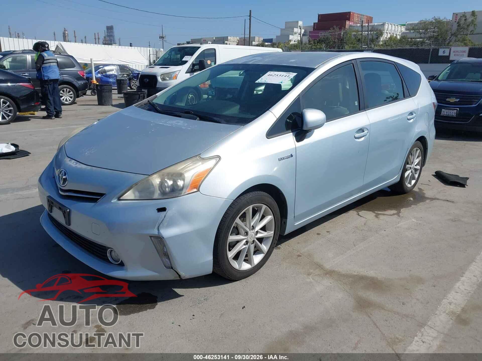 TOYOTA PRIUS V 2012 - JTDZN3EU2C3035678