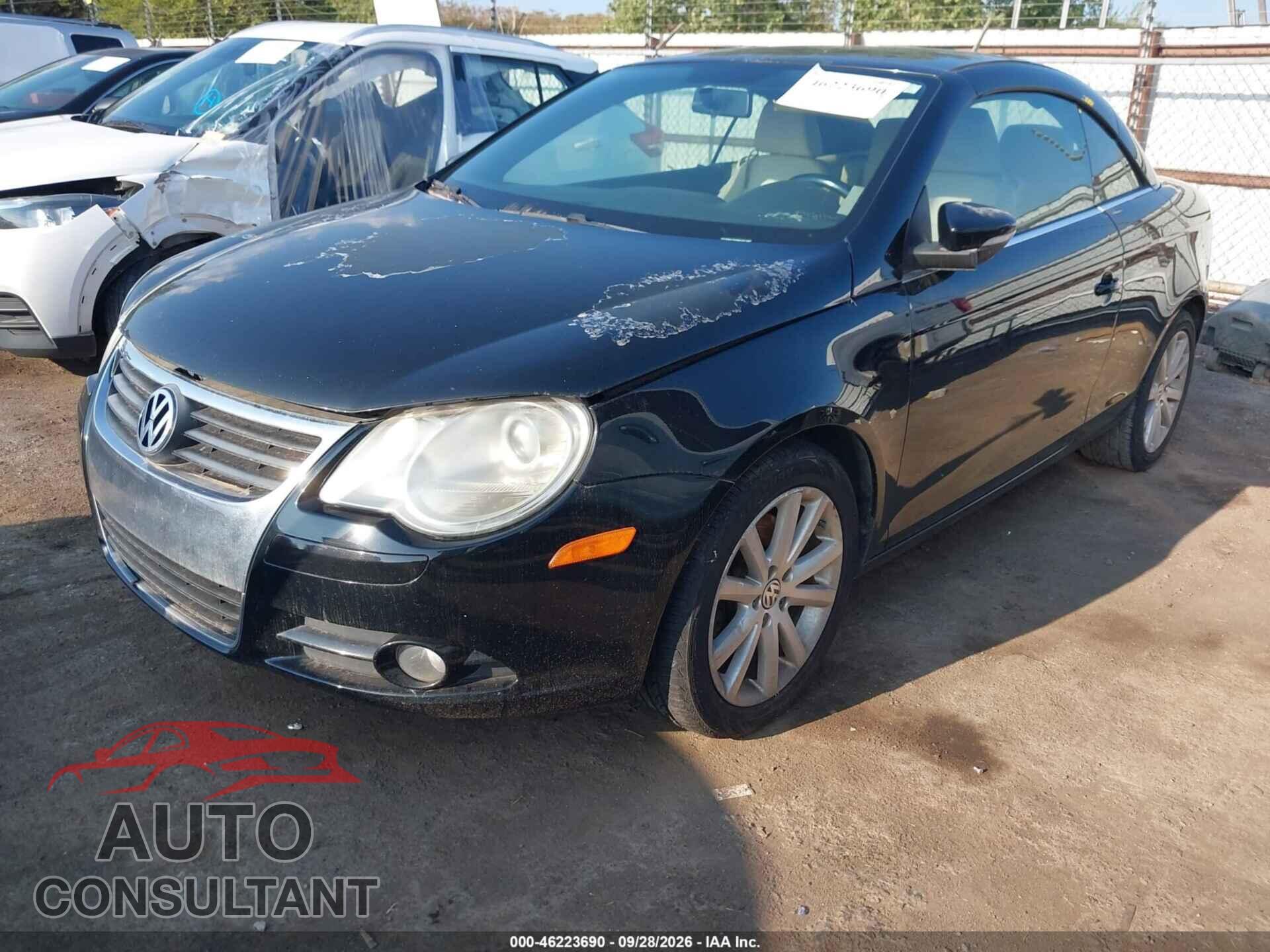 VOLKSWAGEN EOS 2011 - WVWBA7AH5BV001993