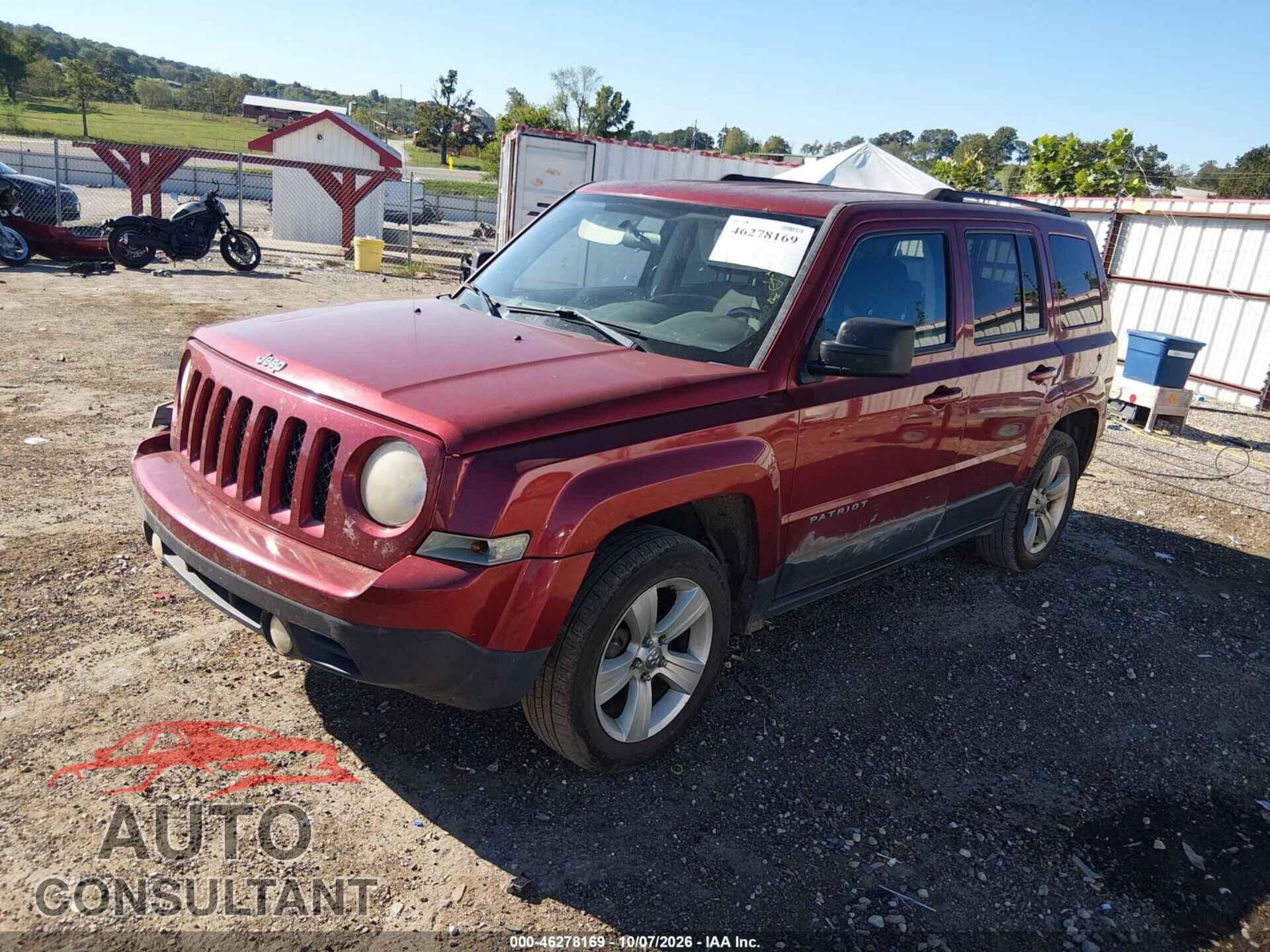 JEEP PATRIOT 2012 - 1C4NJPFB1CD662963