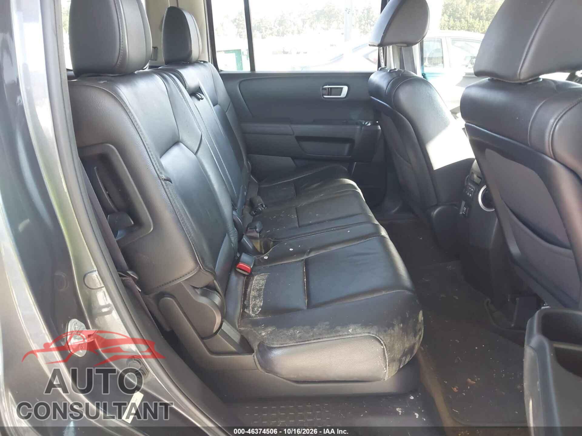HONDA PILOT 2013 - 5FNYF4H73DB052644