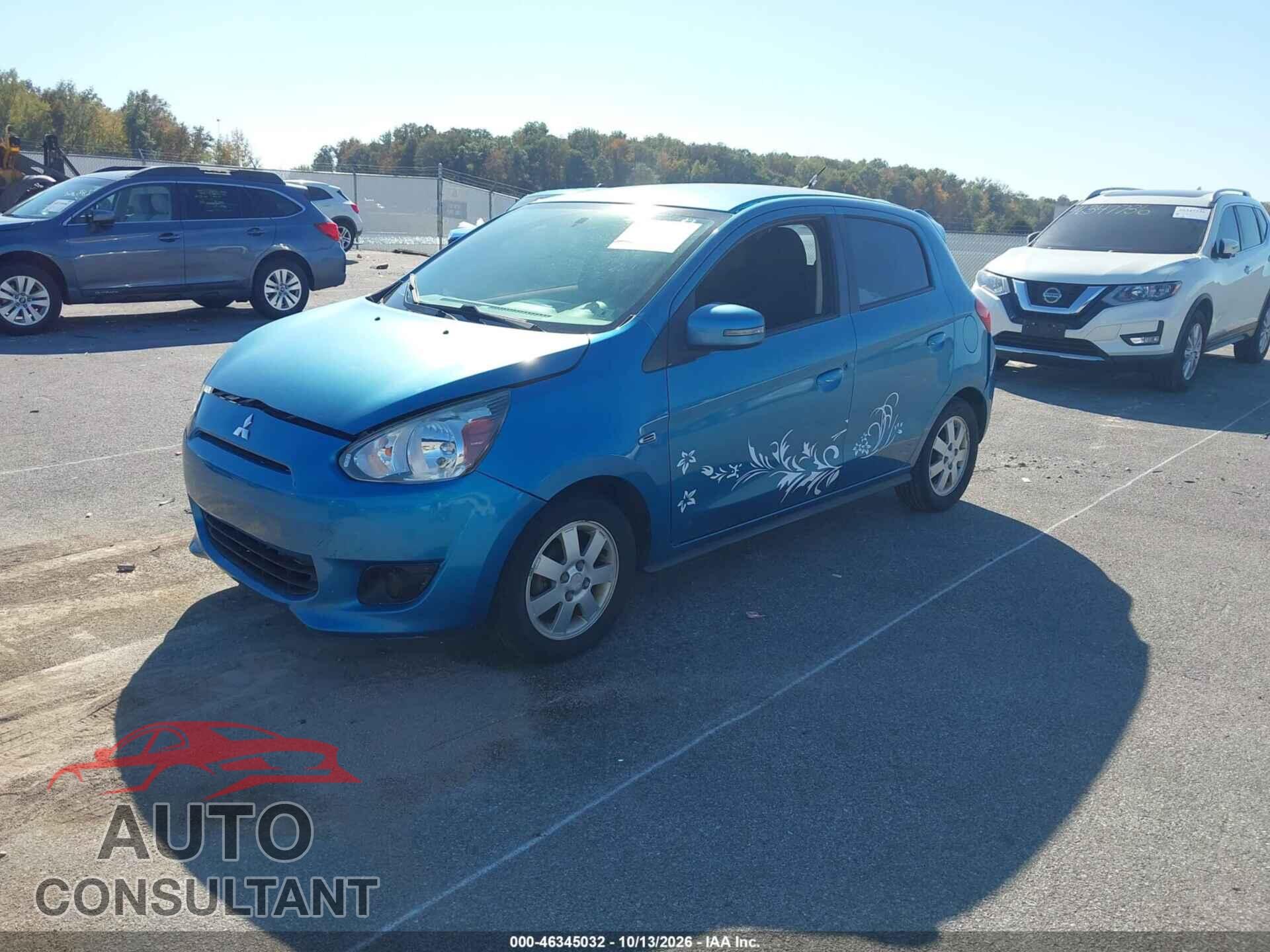 MITSUBISHI MIRAGE 2015 - ML32A4HJ5FH009171