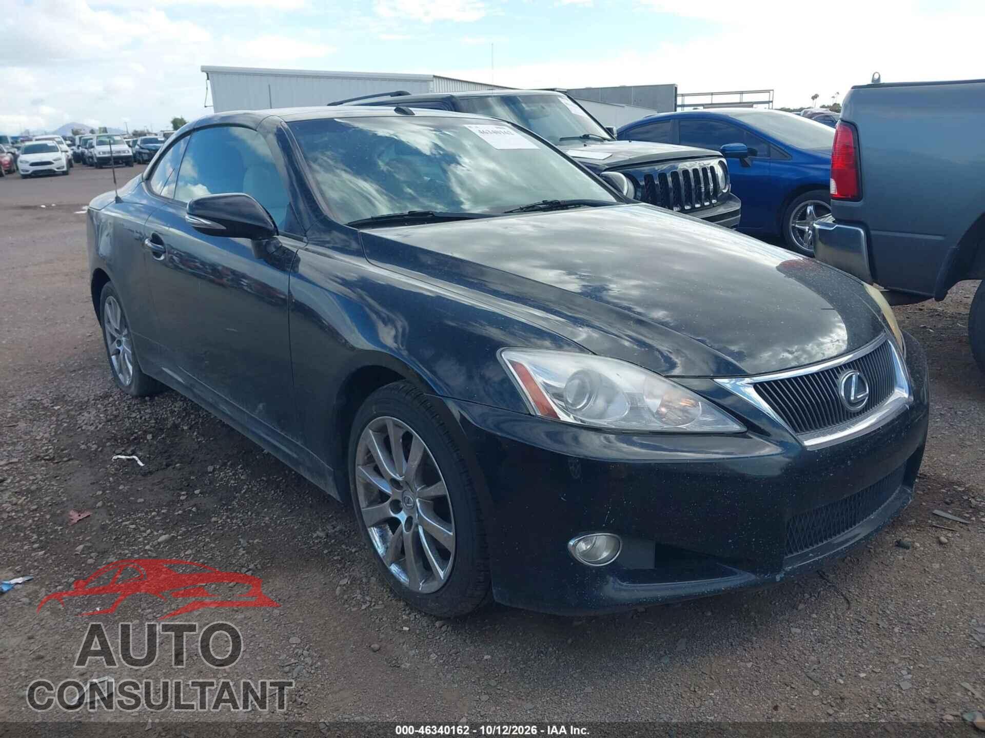 LEXUS IS 250C 2010 - JTHFF2C21A2503722