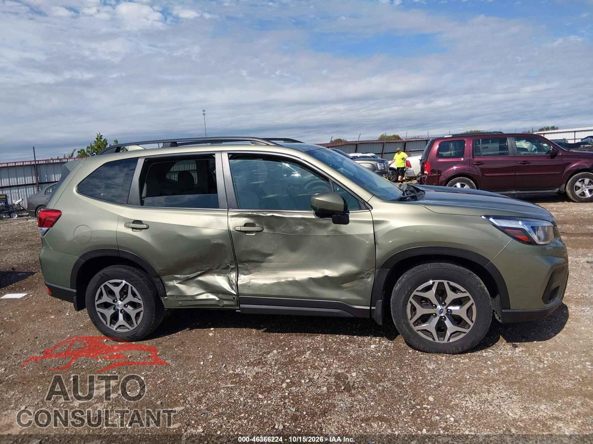 SUBARU FORESTER 2019 - JF2SKAEC2KH539169