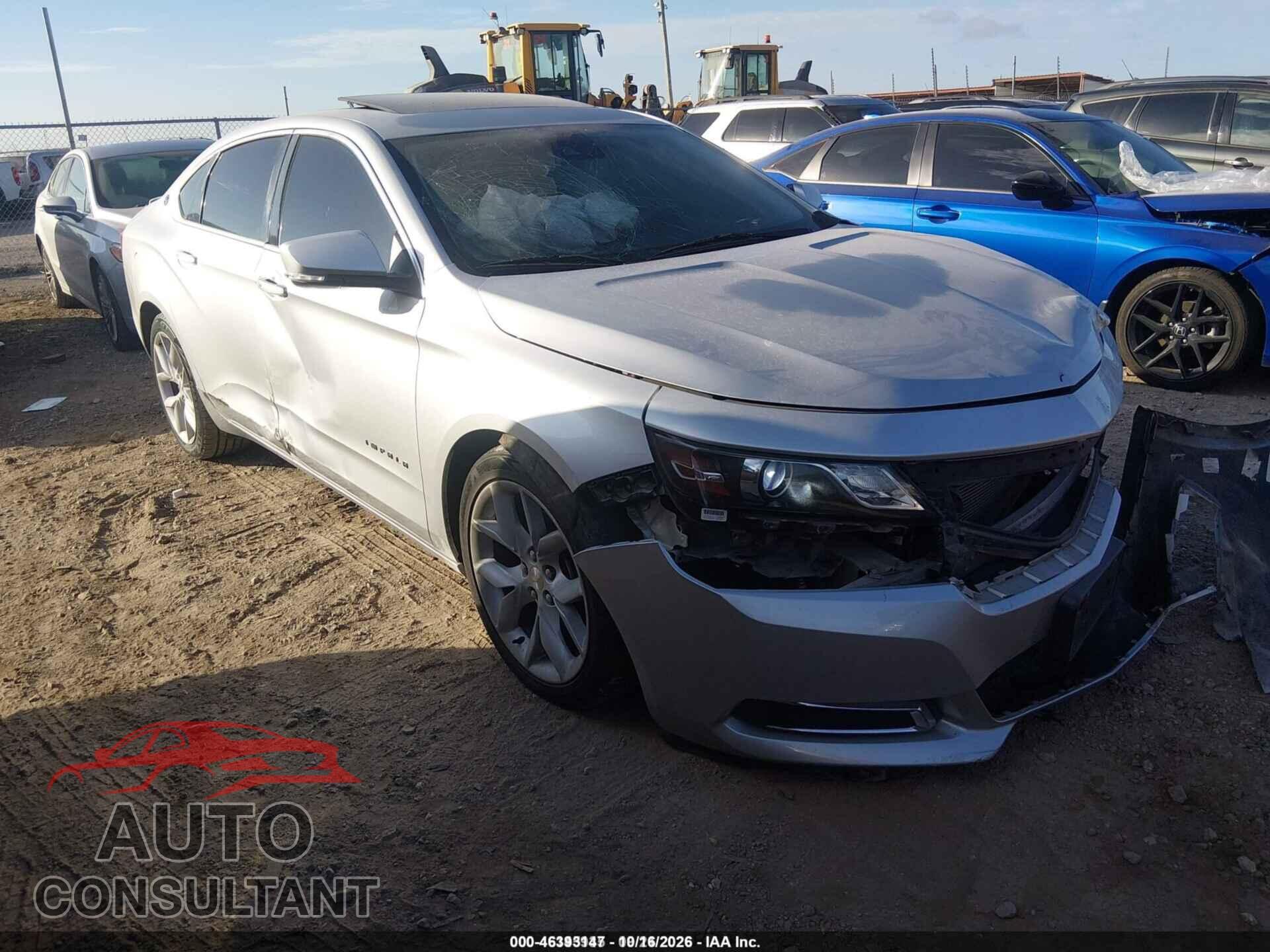 CHEVROLET IMPALA 2015 - 1G1125S35FU142681