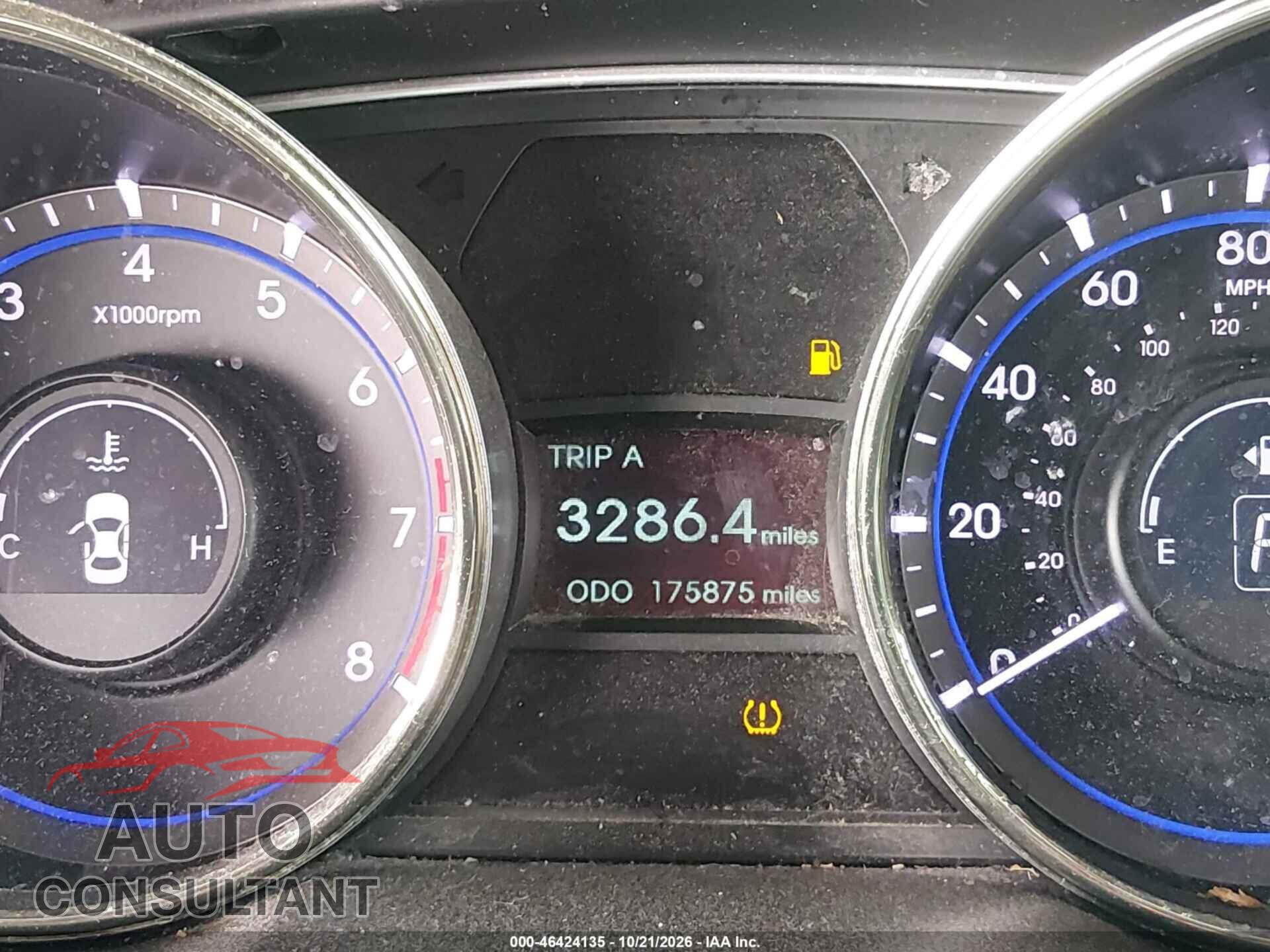 HYUNDAI SONATA 2011 - 5NPEB4AC6BH249120