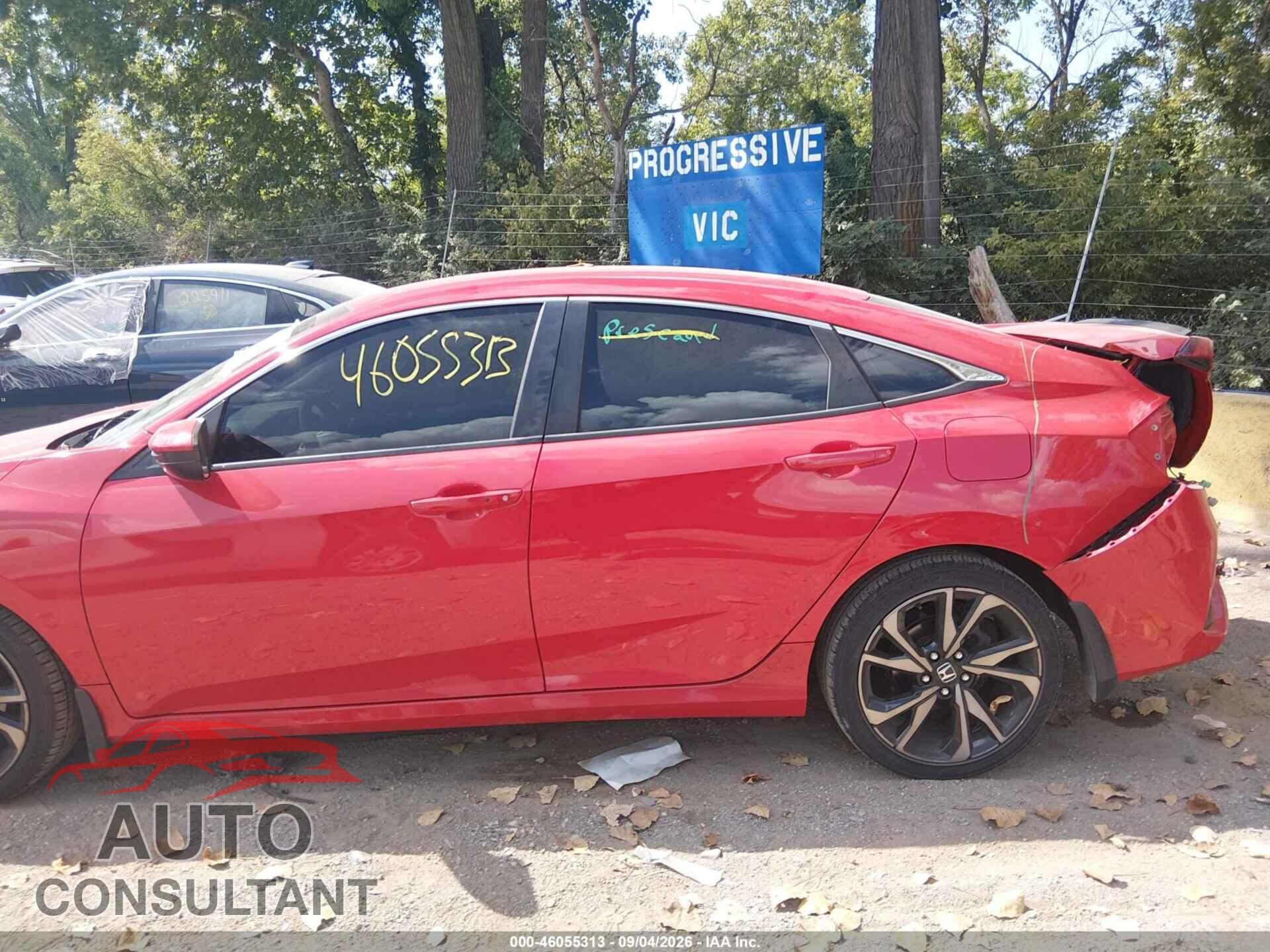 HONDA CIVIC 2019 - 2HGFC2F86KH601083