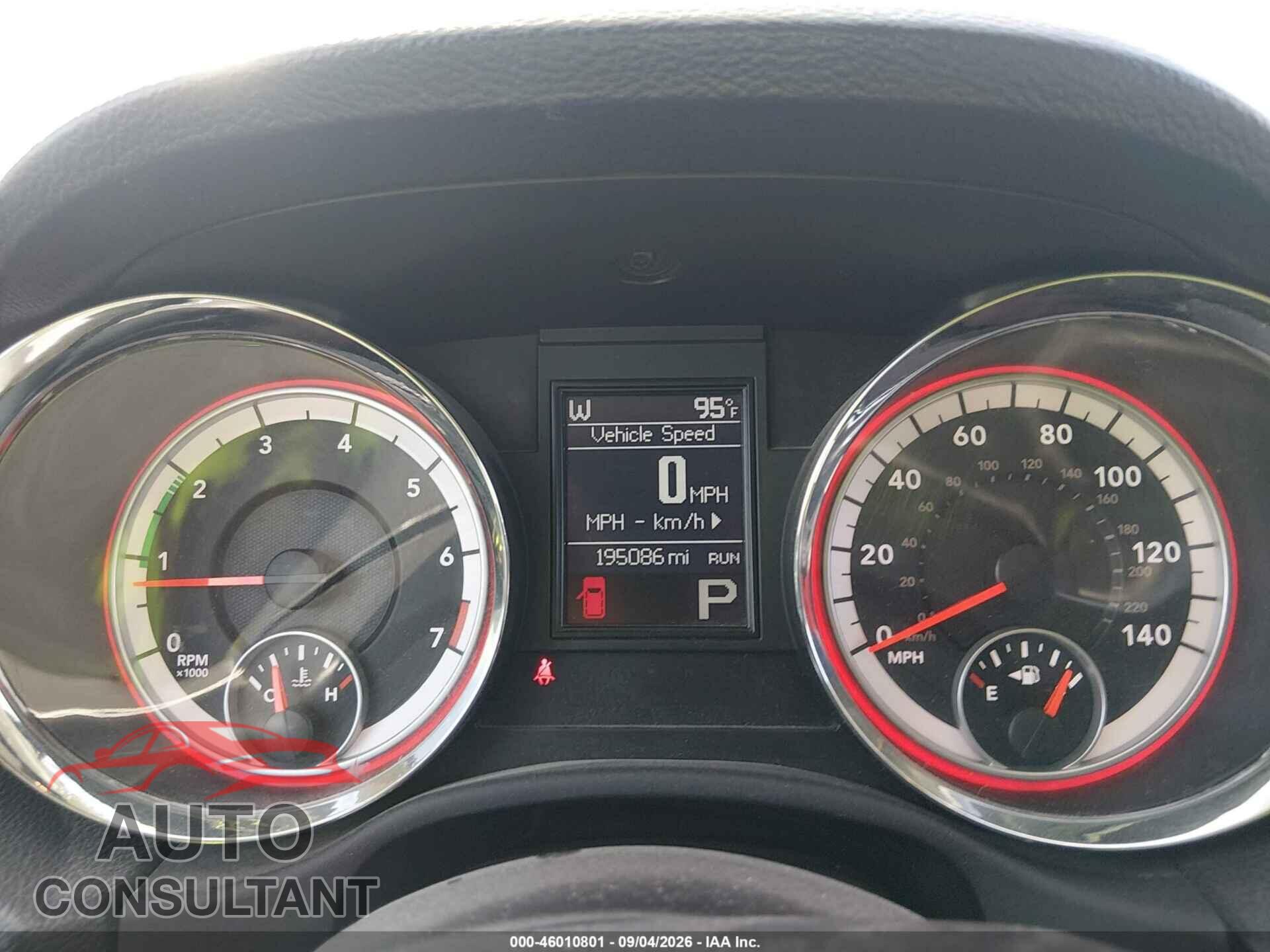 DODGE DURANGO 2013 - 1C4RDJDG6DC608487