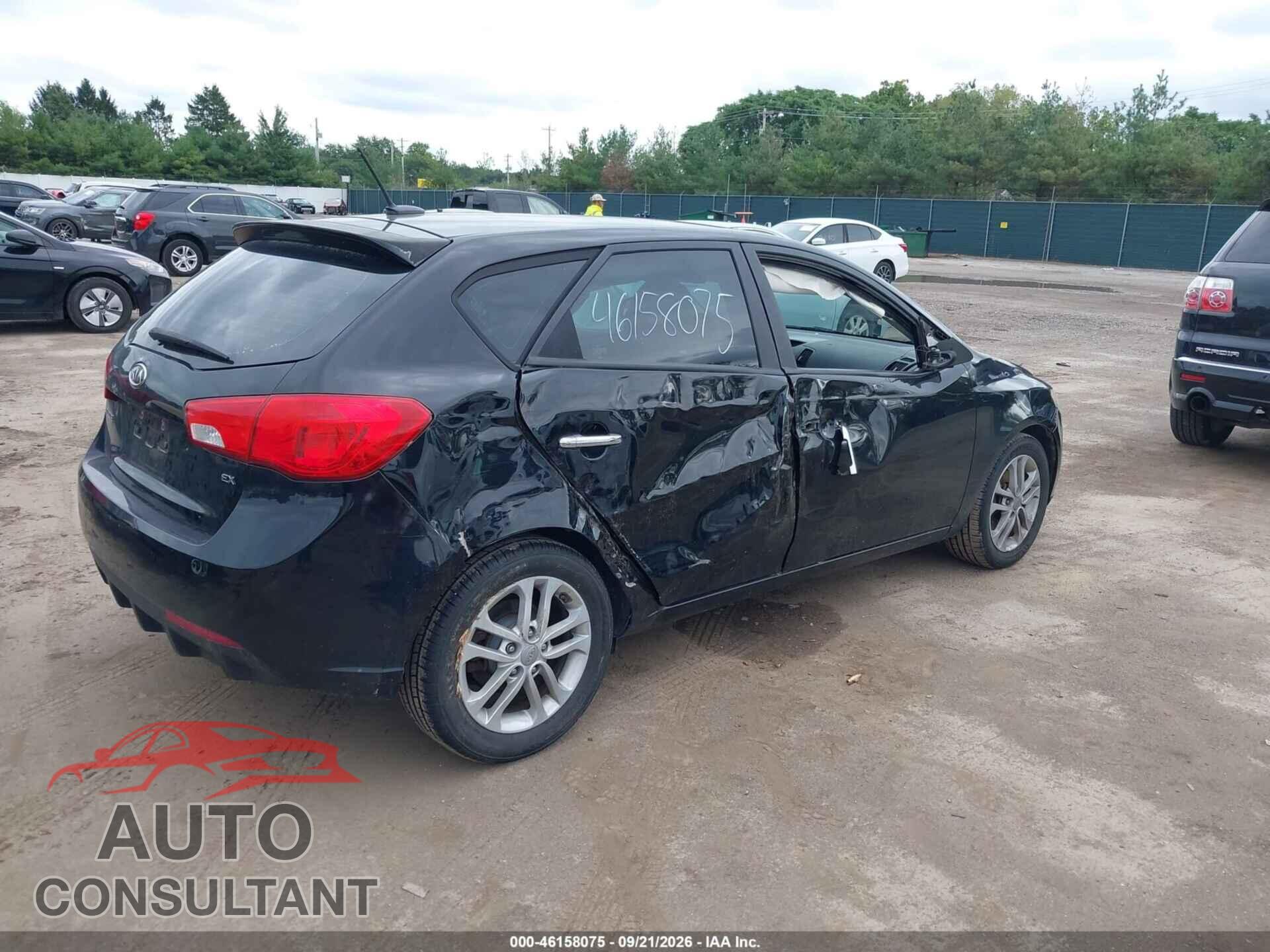 KIA FORTE 2012 - KNAFU5A22C5504341