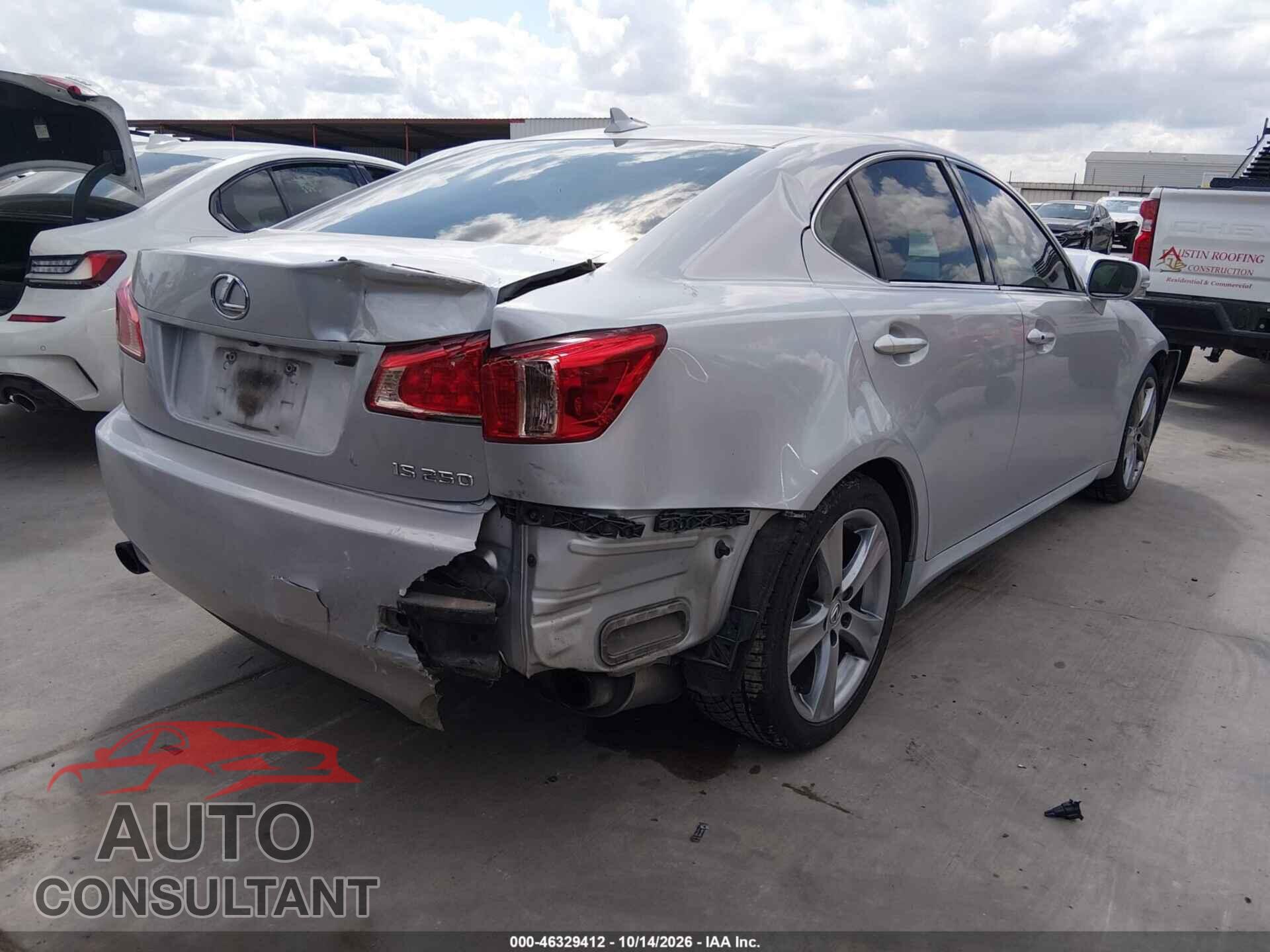 LEXUS IS 250 2011 - JTHBF5C21B5156473