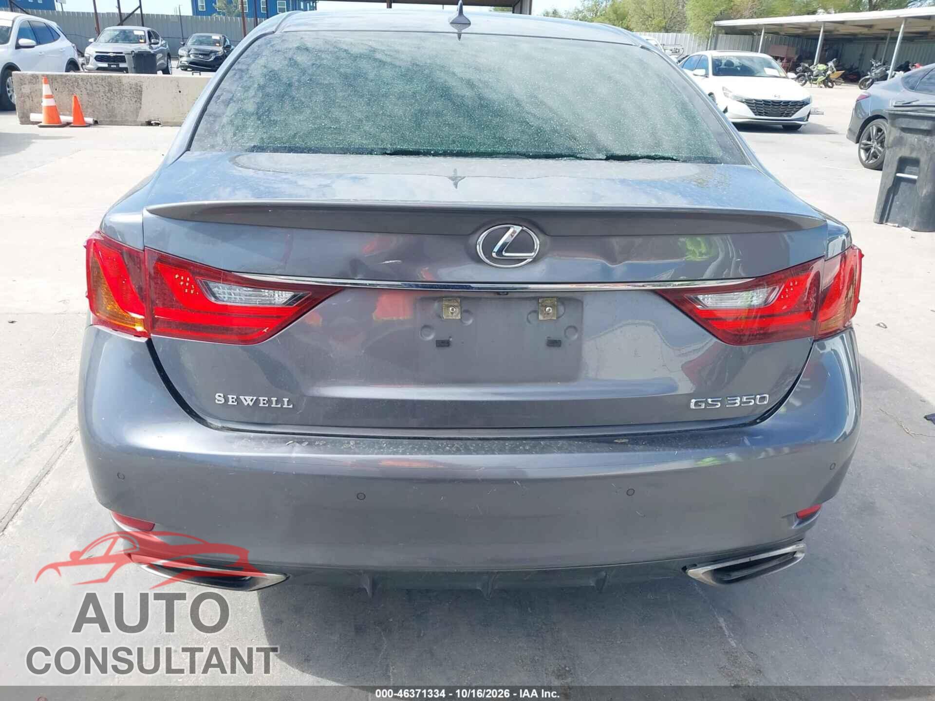 LEXUS GS 350 2014 - JTHBE1BLXE5041106