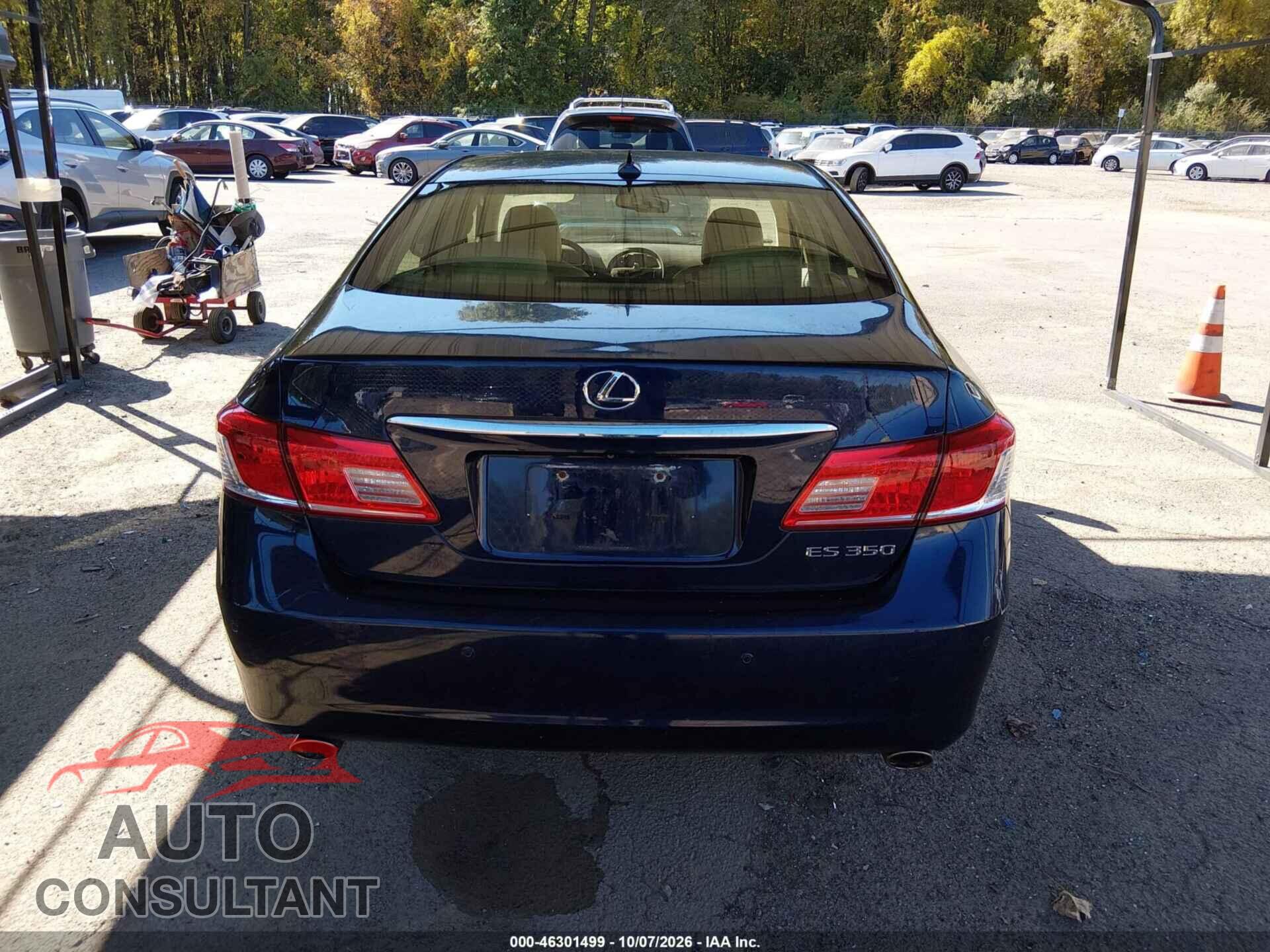 LEXUS ES 350 2012 - JTHBK1EG8C2486627