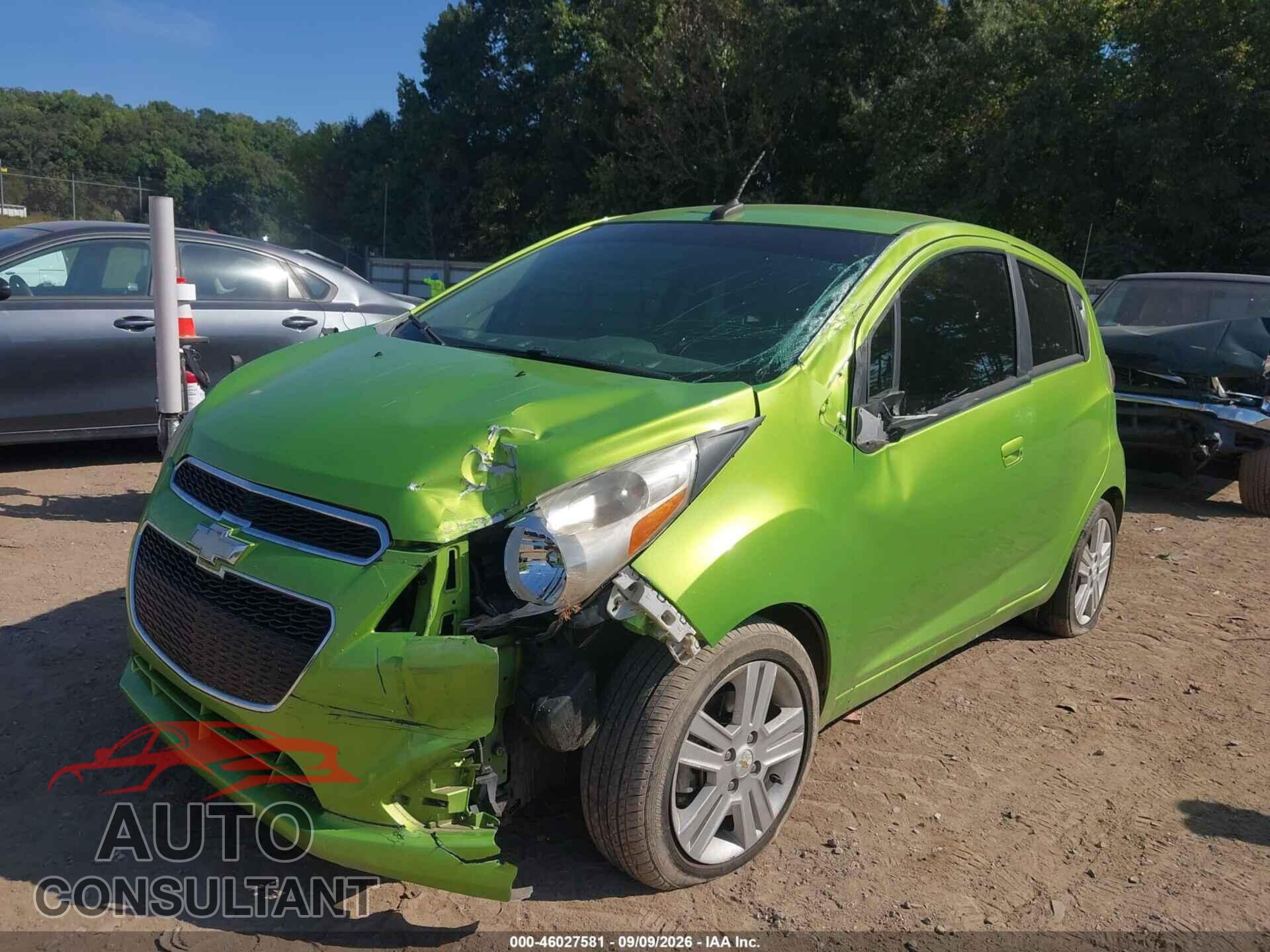 CHEVROLET SPARK 2014 - KL8CB6S93EC583524