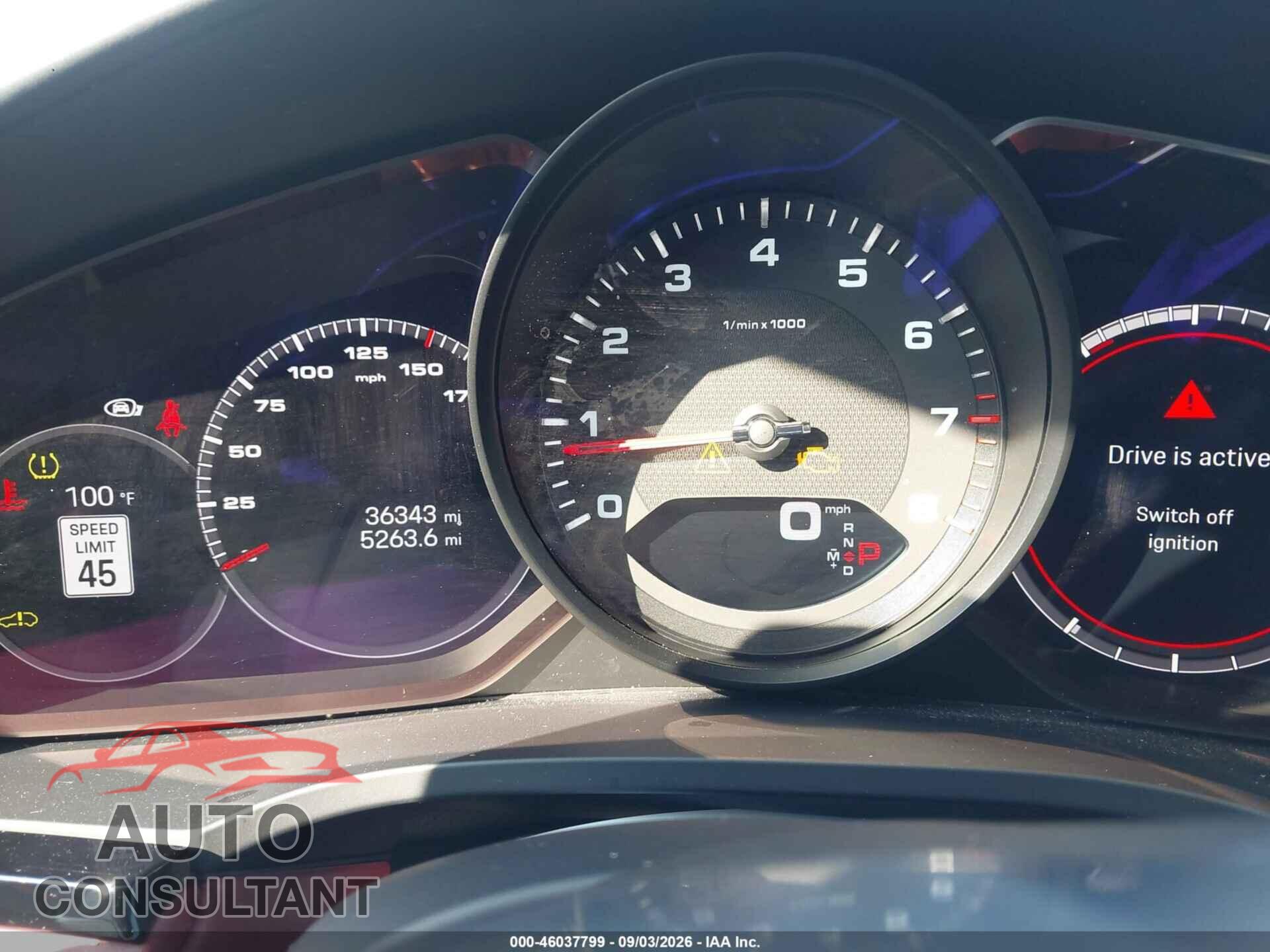 PORSCHE CAYENNE 2023 - WP1AA2AY7PDA11063