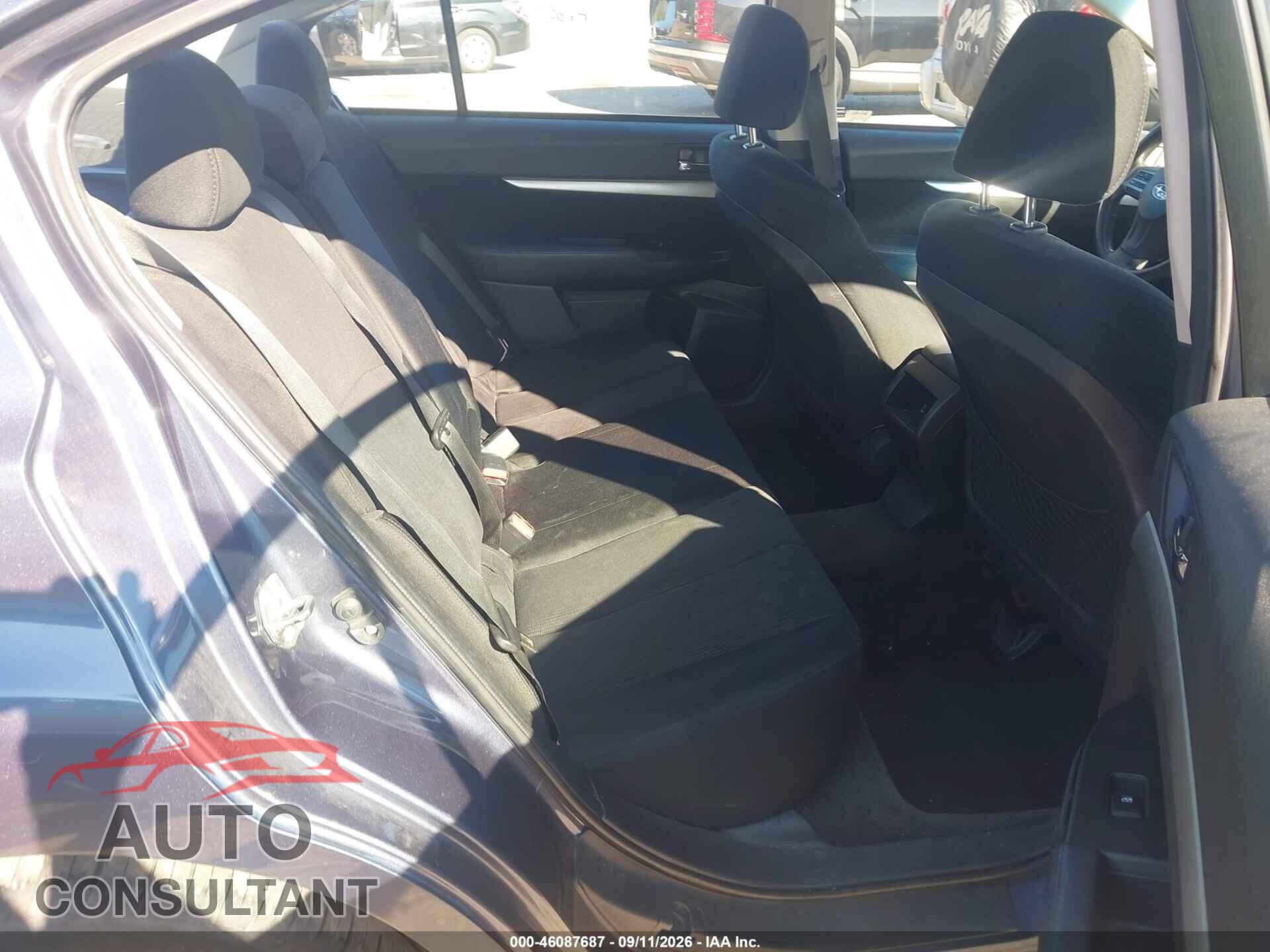 SUBARU LEGACY 2014 - 4S3BMBA61E3032473