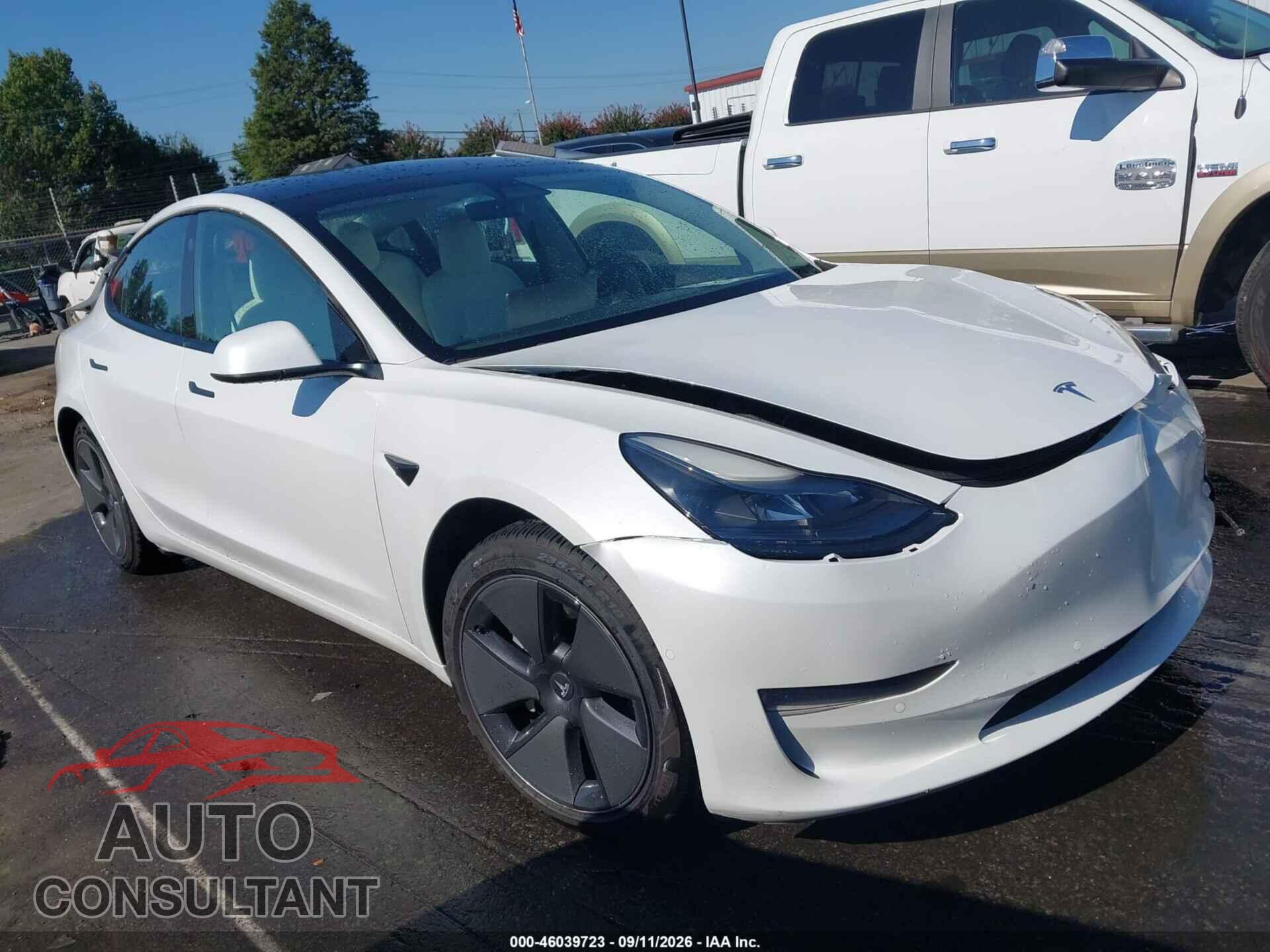 TESLA MODEL 3 2021 - 5YJ3E1EA0MF921714