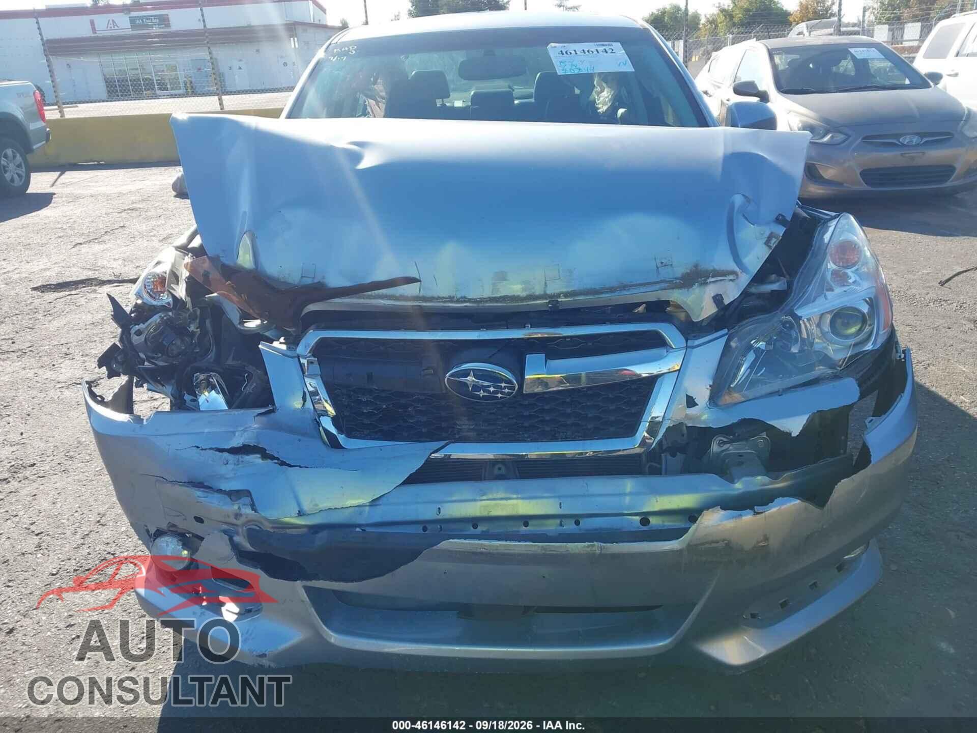 SUBARU LEGACY 2014 - 4S3BMBL60E3033160