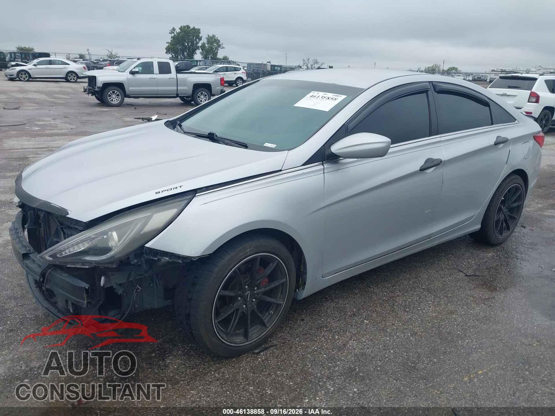 HYUNDAI SONATA 2012 - 5NPEB4AC4CH357690