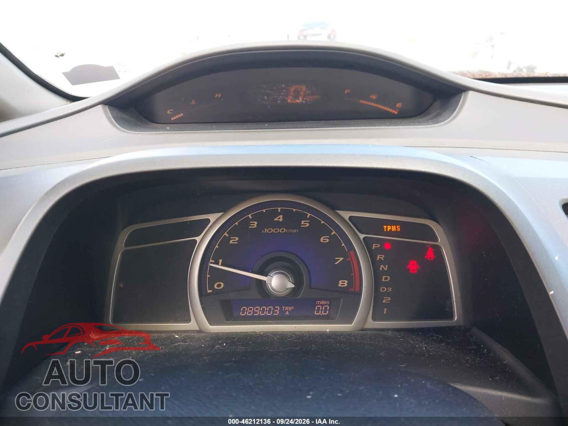 HONDA CIVIC 2011 - 19XFA1F54BE030869