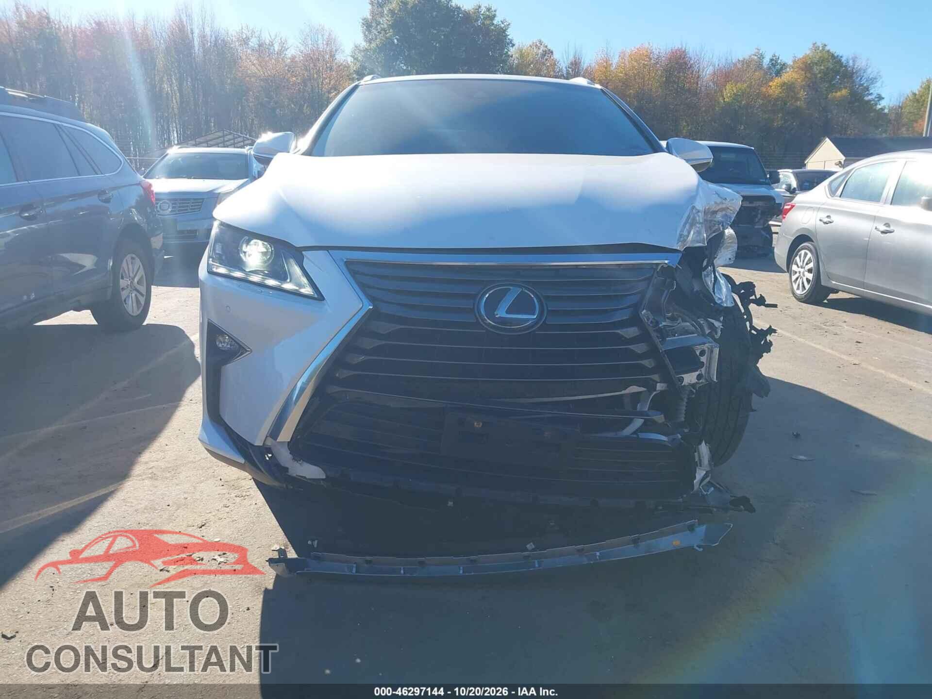 LEXUS RX 350 2017 - 2T2BZMCA5HC128239