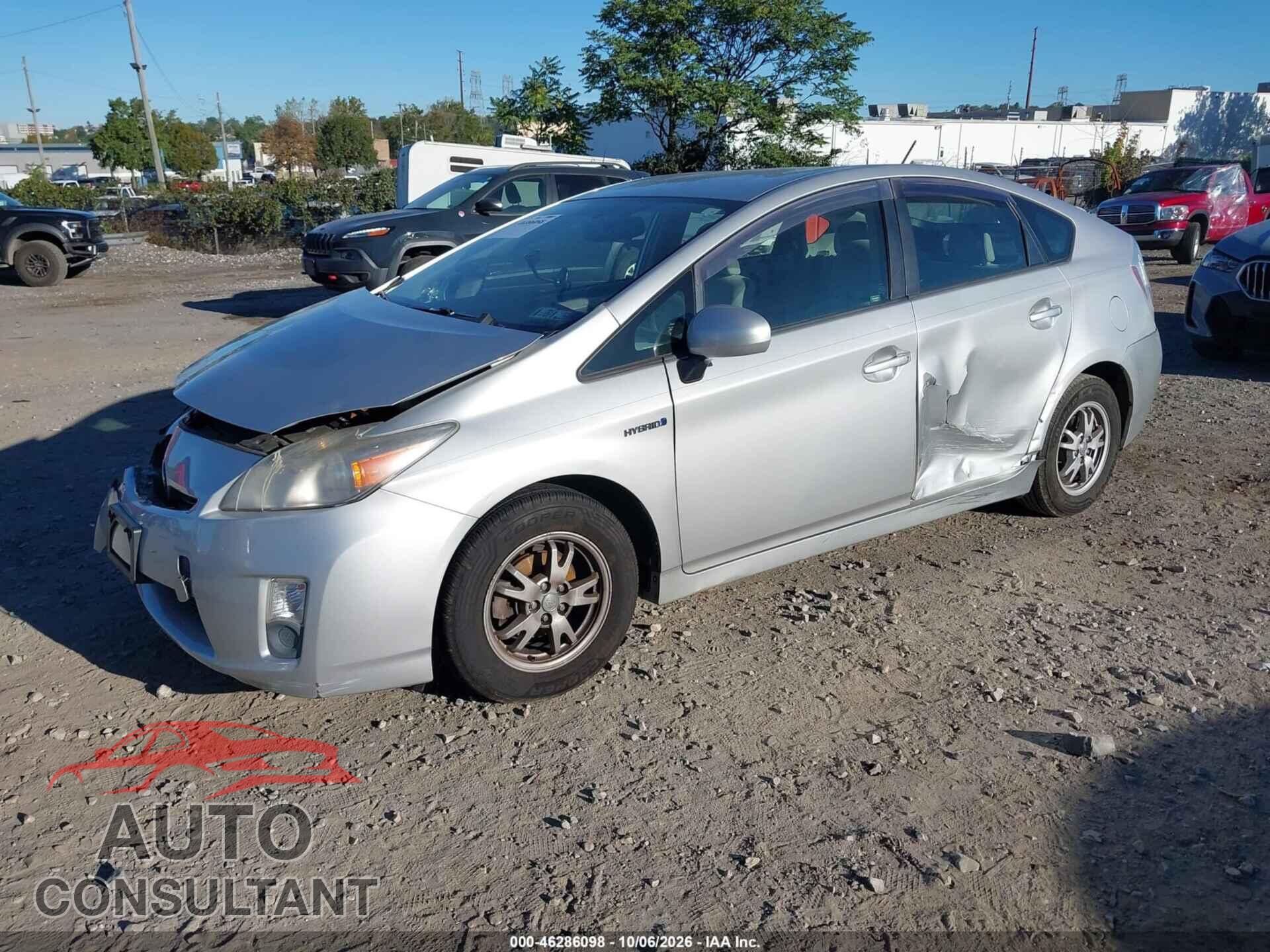 TOYOTA PRIUS 2010 - JTDKN3DU9A0101984