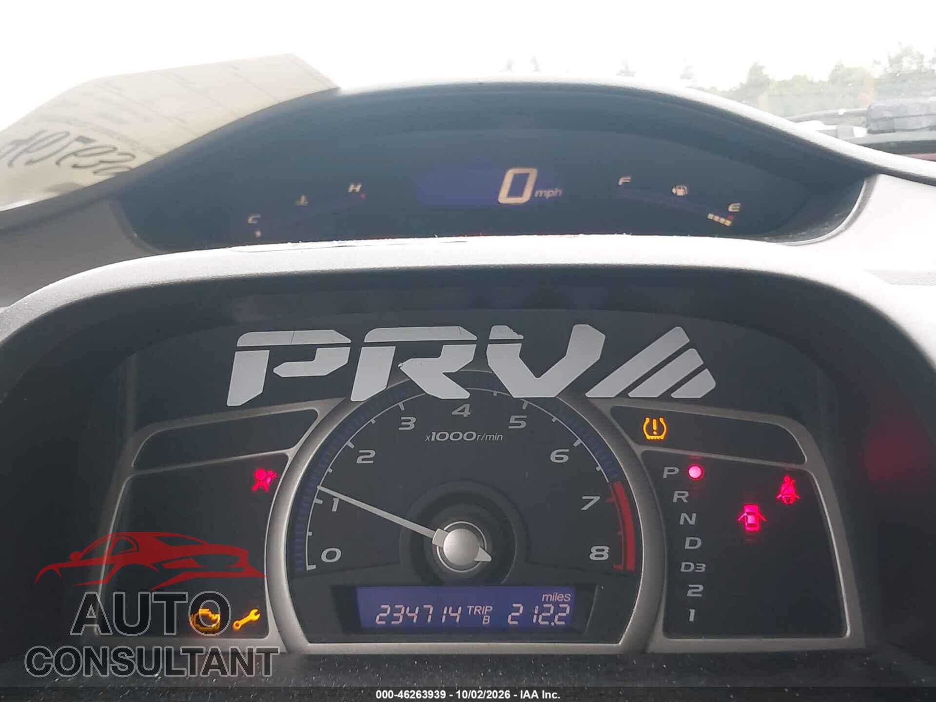 HONDA CIVIC 2010 - 2HGFA1F3XAH573632