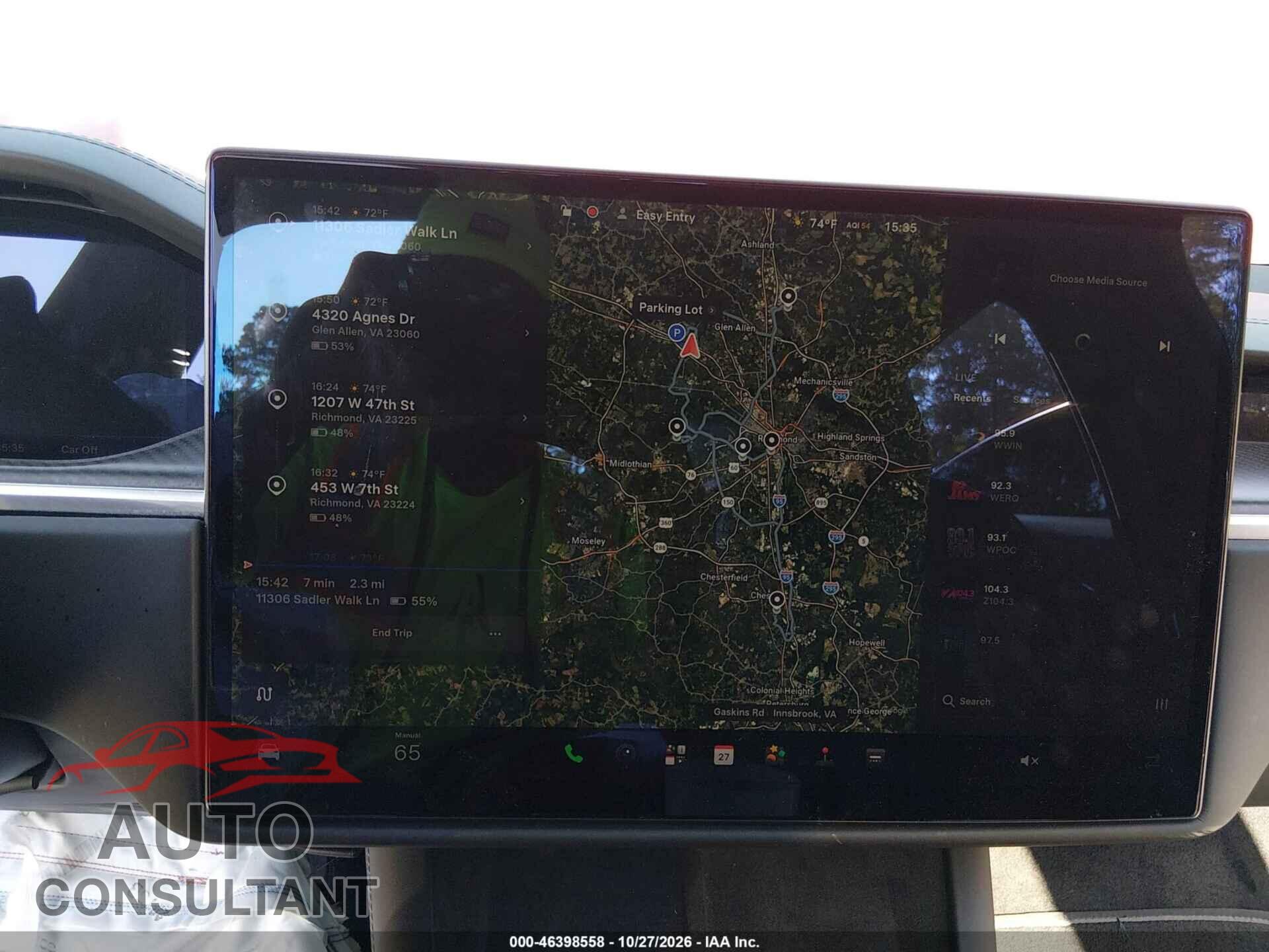 TESLA MODEL X 2022 - 7SAXCBE61NF331972