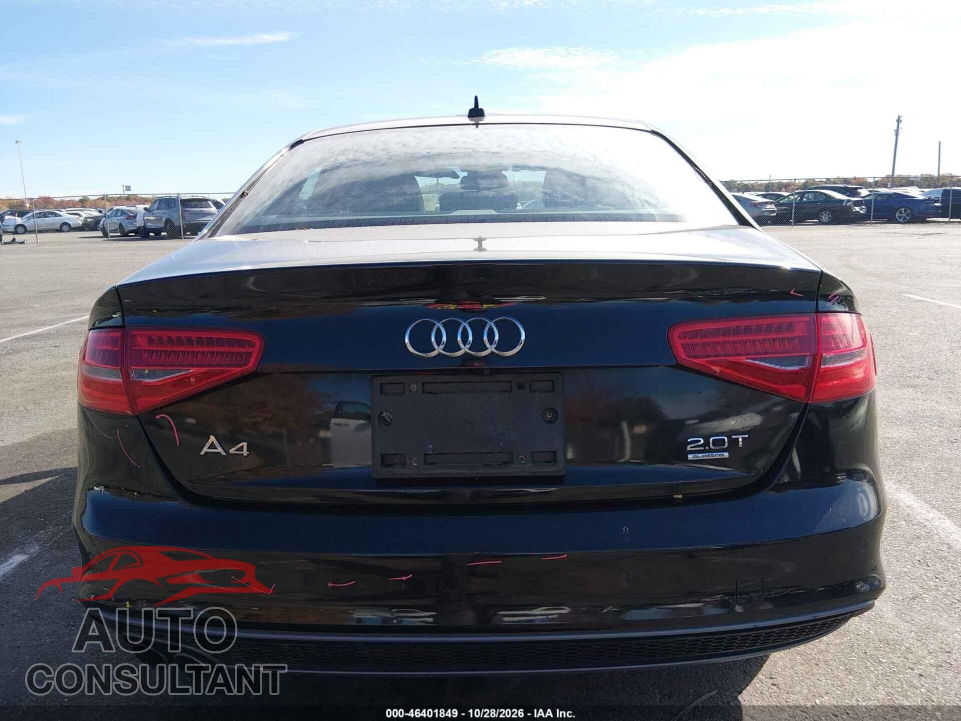 AUDI A4 2015 - WAUFFAFLXFN014707