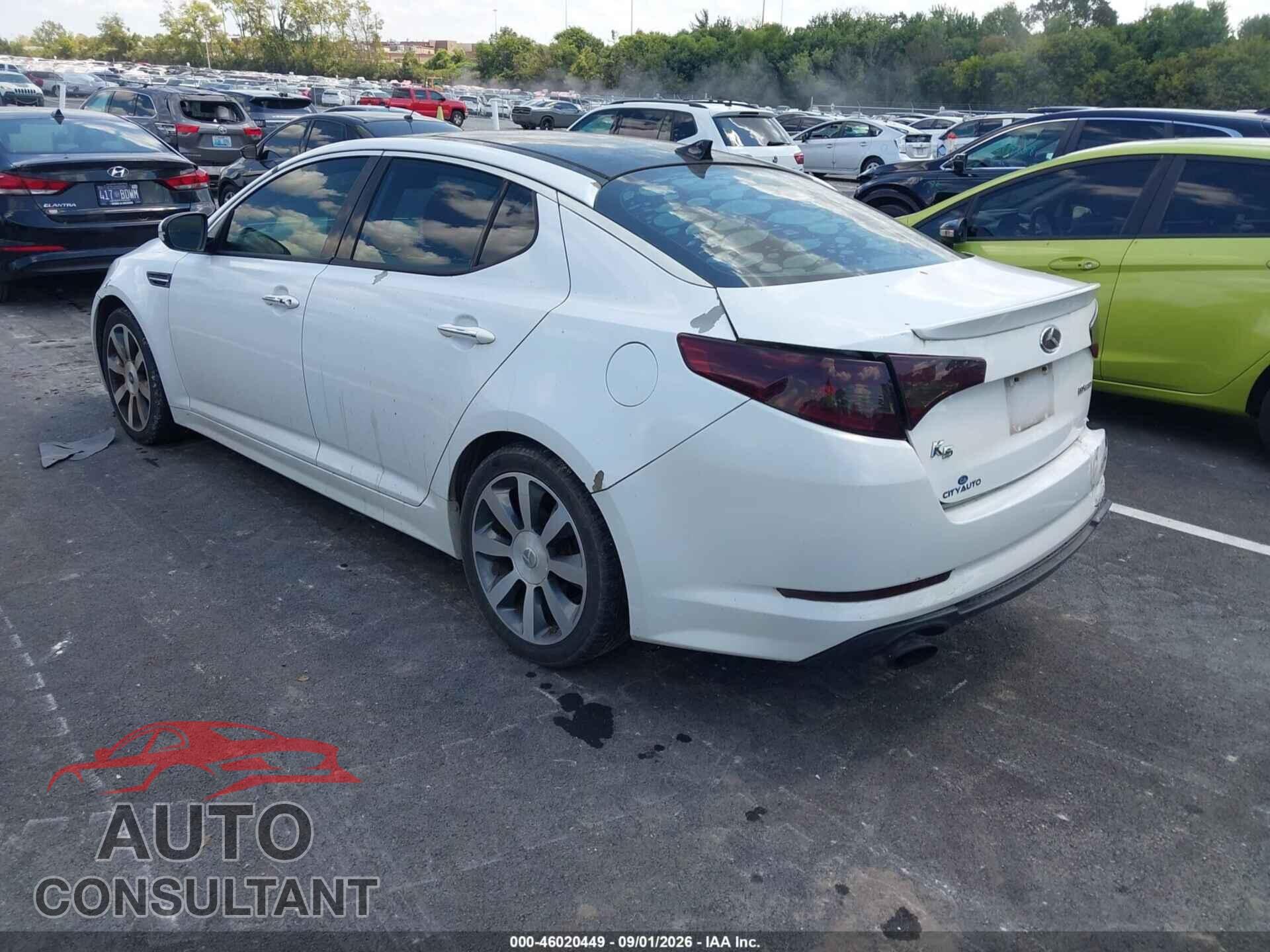 KIA OPTIMA 2012 - 5XXGR4A63CG014296
