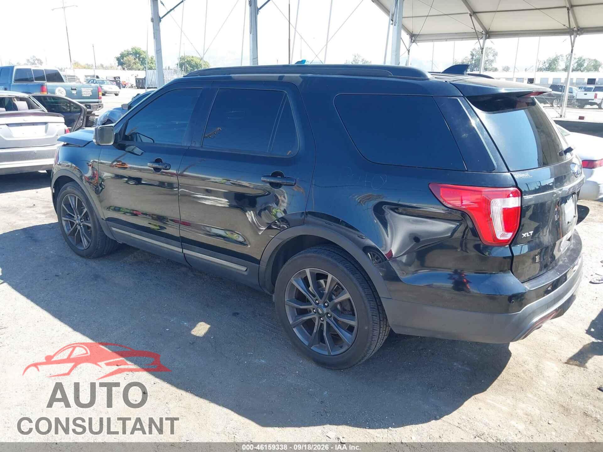 FORD EXPLORER 2017 - 1FM5K7D83HGB21886
