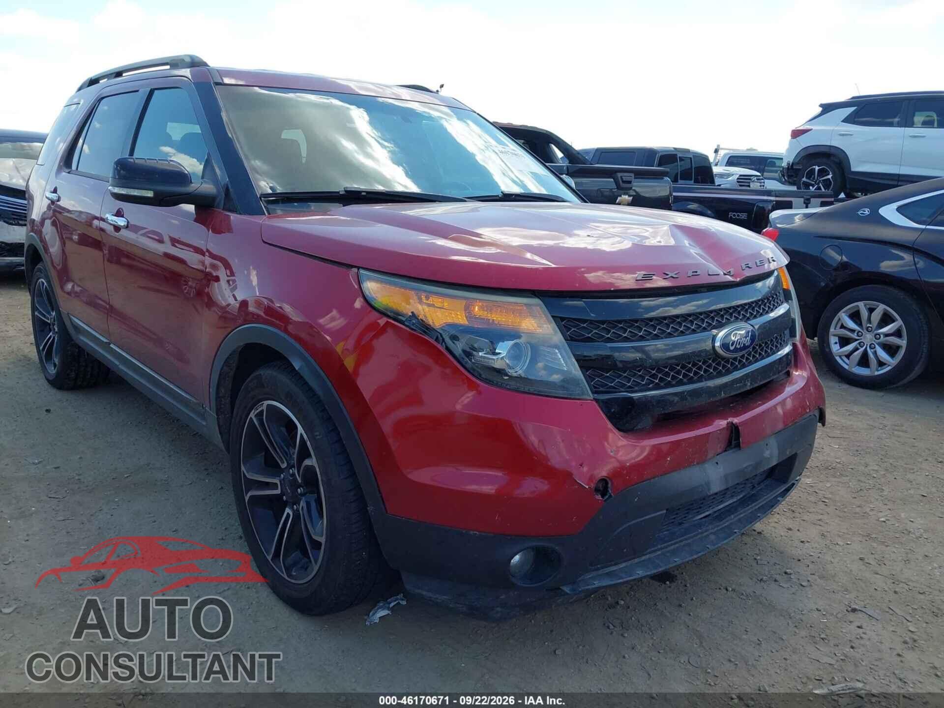FORD EXPLORER 2014 - 1FM5K8GT2EGA54263